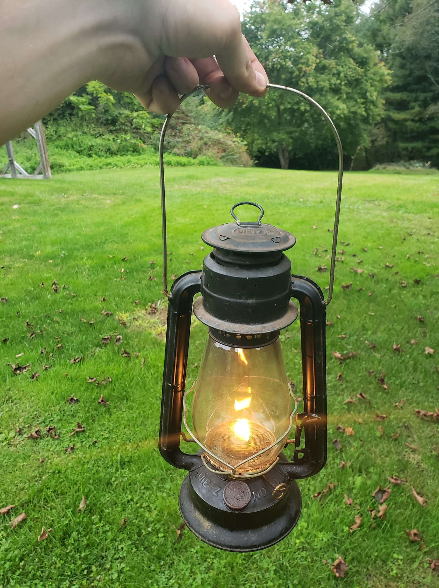 When was the Brass Dietz No 20 Junior lamp made?