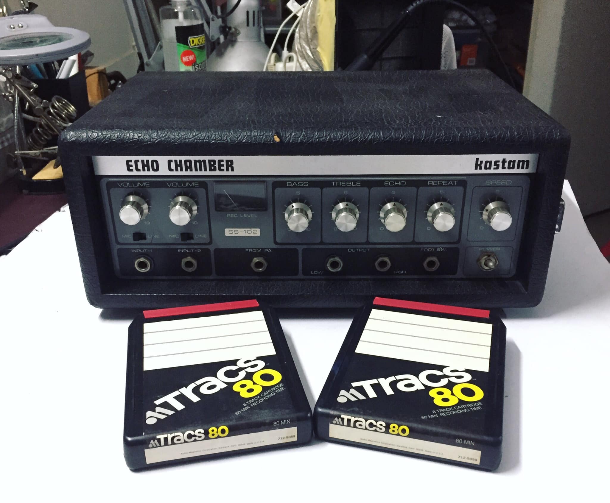 Kastam Electronics SS-101 Echo Chamber. Made in Japan. It's Cool😁