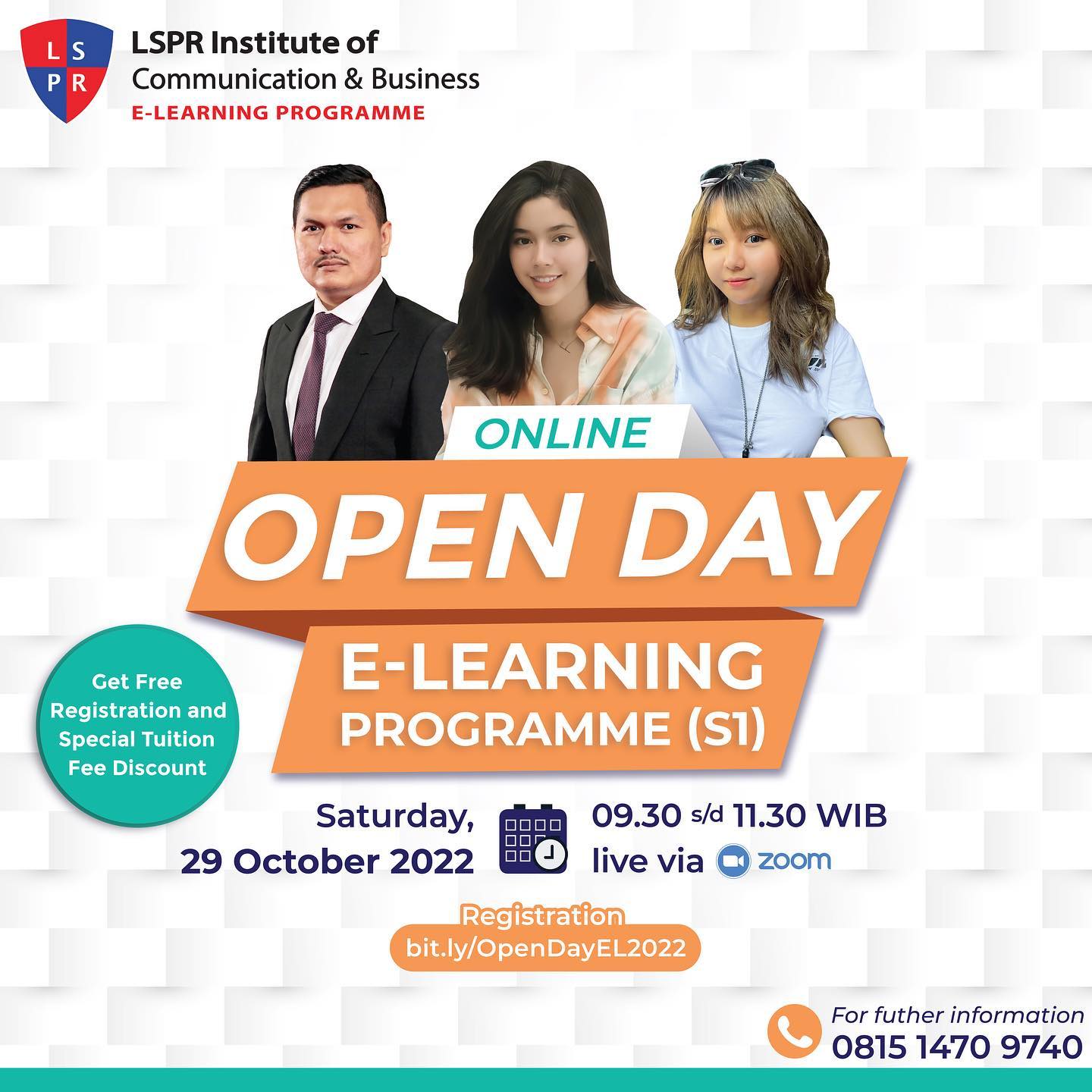 📢 Pendaftaran S1 Online LSPR... - LSPR e-Learning/B-Learning