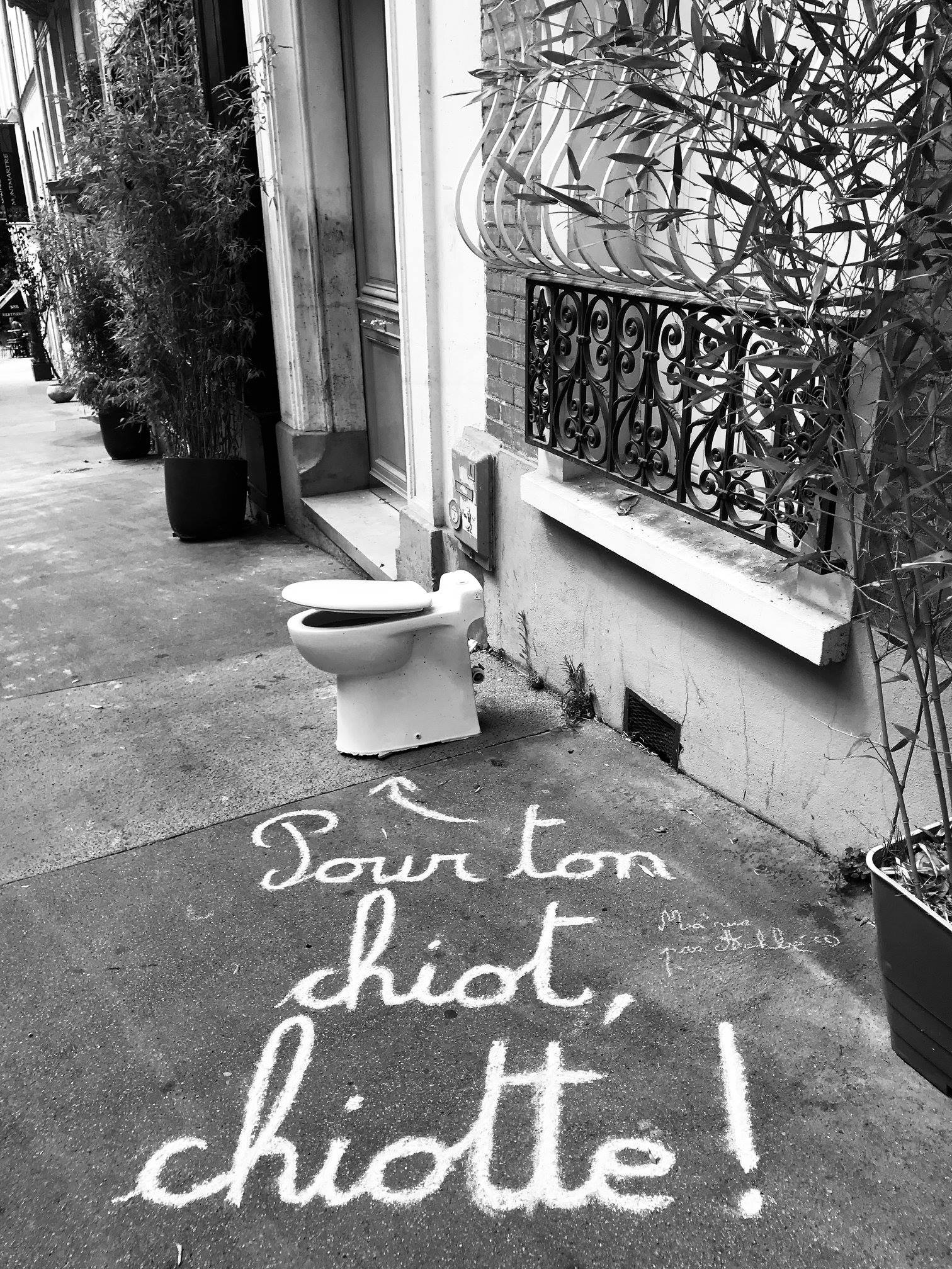 Ma - (Parenthèse légère). Merde alors ! Je n'ai pas pu résister… aussi ...