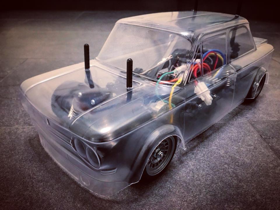 Tamiya NSU TT Jägermeister finished! M-05 Chassis. Carson Tamiya