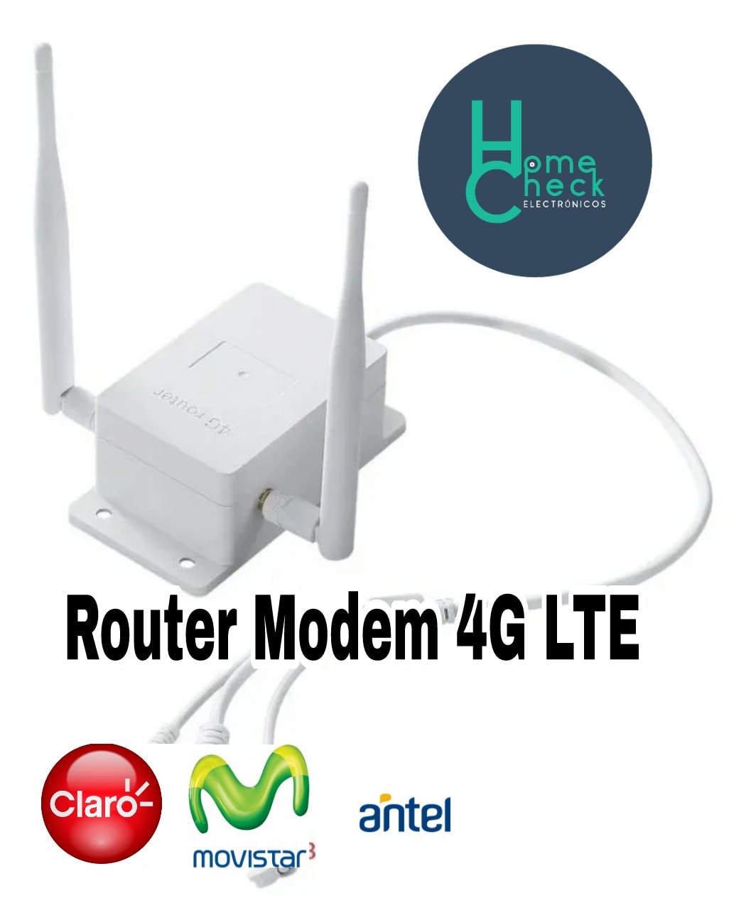 Home Check - Router Modem 4G LTE Ahora WiFi al alcance...
