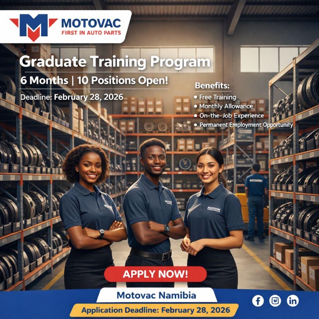 Namibian - NAMIBIA, Graduate Training Program- 6 Months Details ...