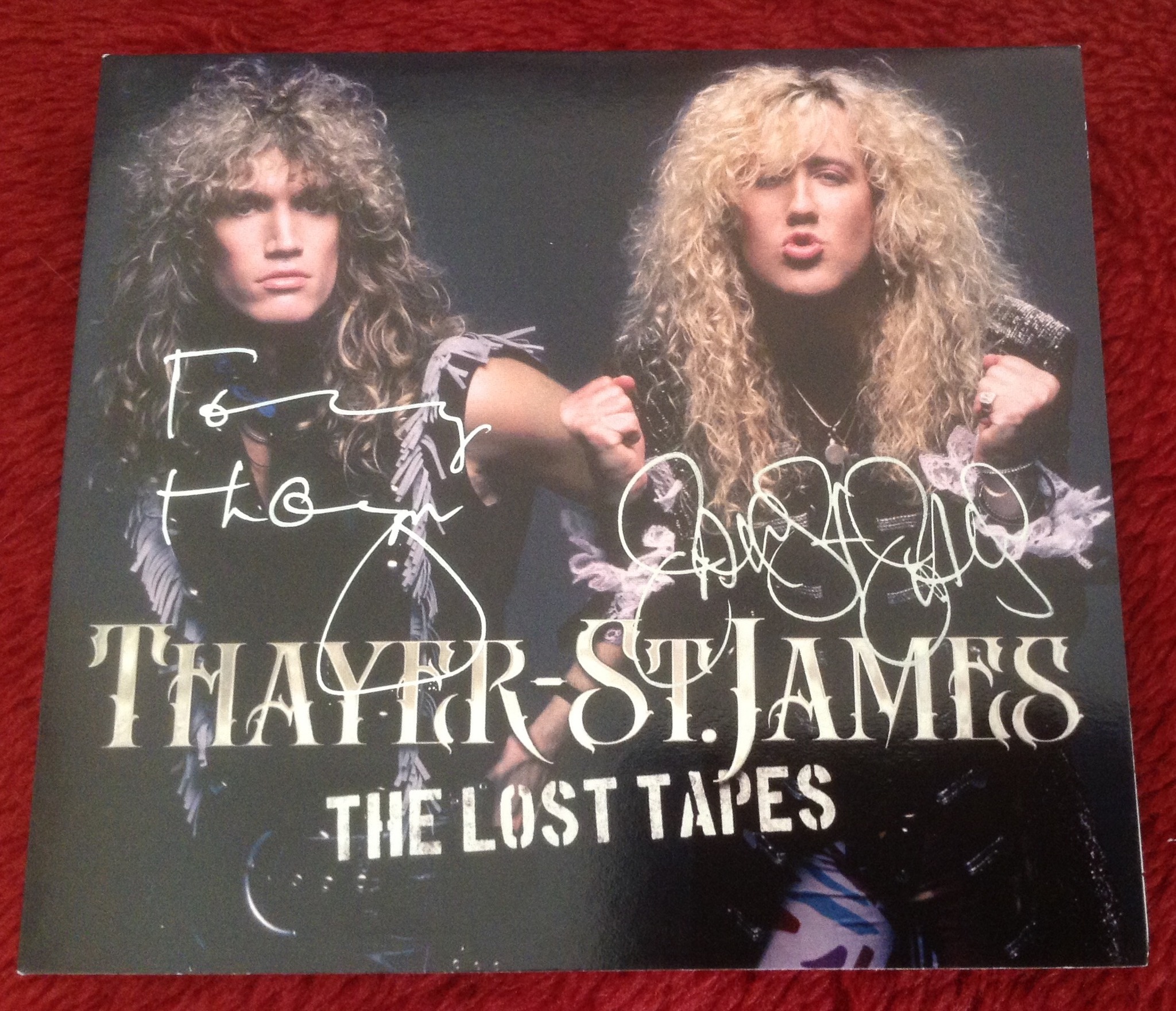 Tommy Thayer and Jamie St. James' EP 'The Lost Tapes' review