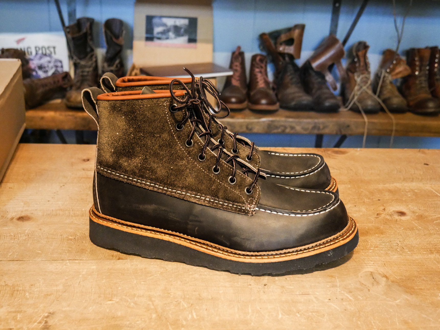 The myth, the legend, the Irish Setter! Our 8875 Moc Toe from the