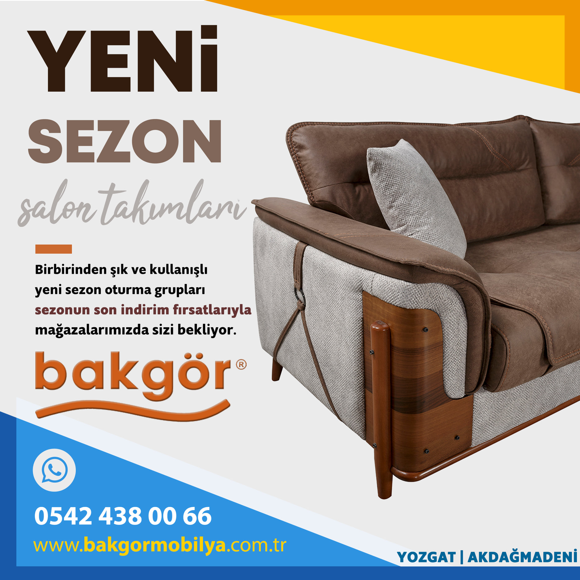 Birbirinden şık ve kullanışlı oturma grupları sezonun son indirim  fır
