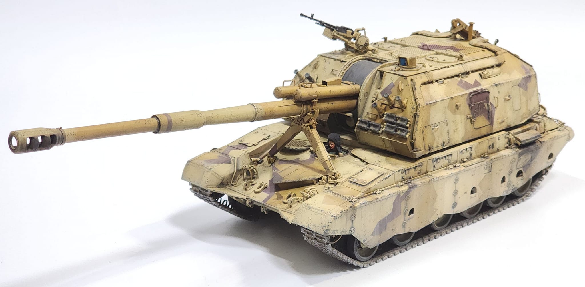 Kit Maquette Trumpeter 05574 - Canon Automoteur Soviétique 2S19 152 Mm - Échelle 1:35 - Neuf