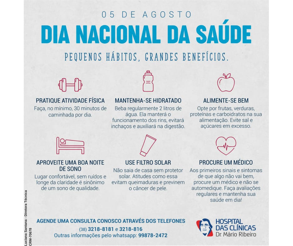 5 de... - Hospital das Clínicas Dr. Mário Ribeiro da Silveira | Facebook