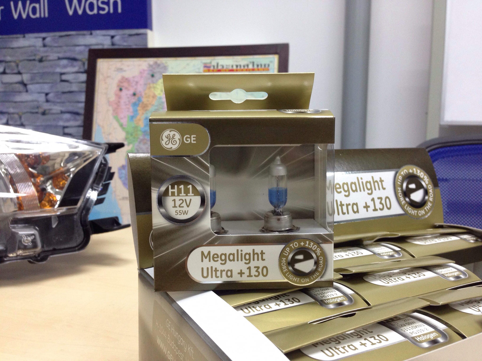 💡GE Megalight... - หลอดไฟหน้ารถยนต์อัพเกรด GE Megalight Ultra | Facebook