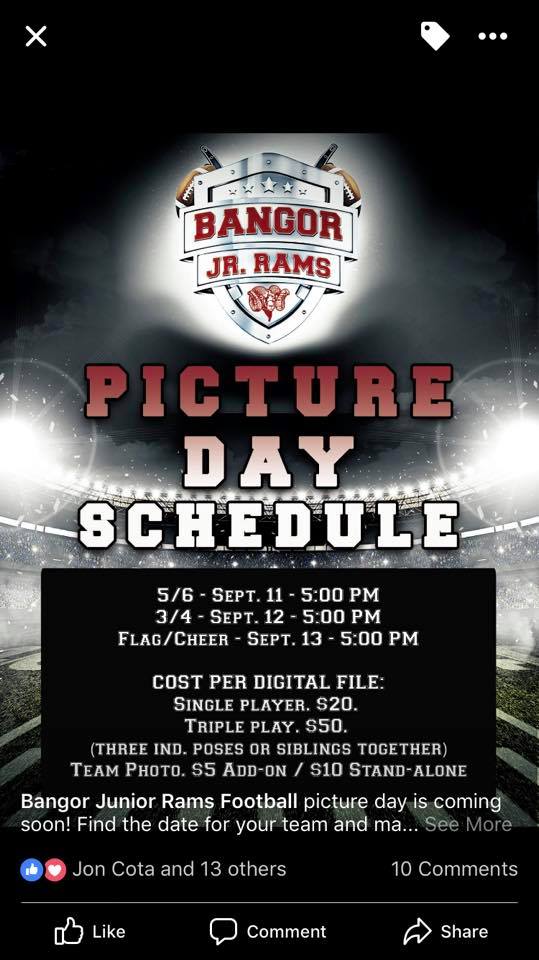 Bangor Junior Rams Cheering