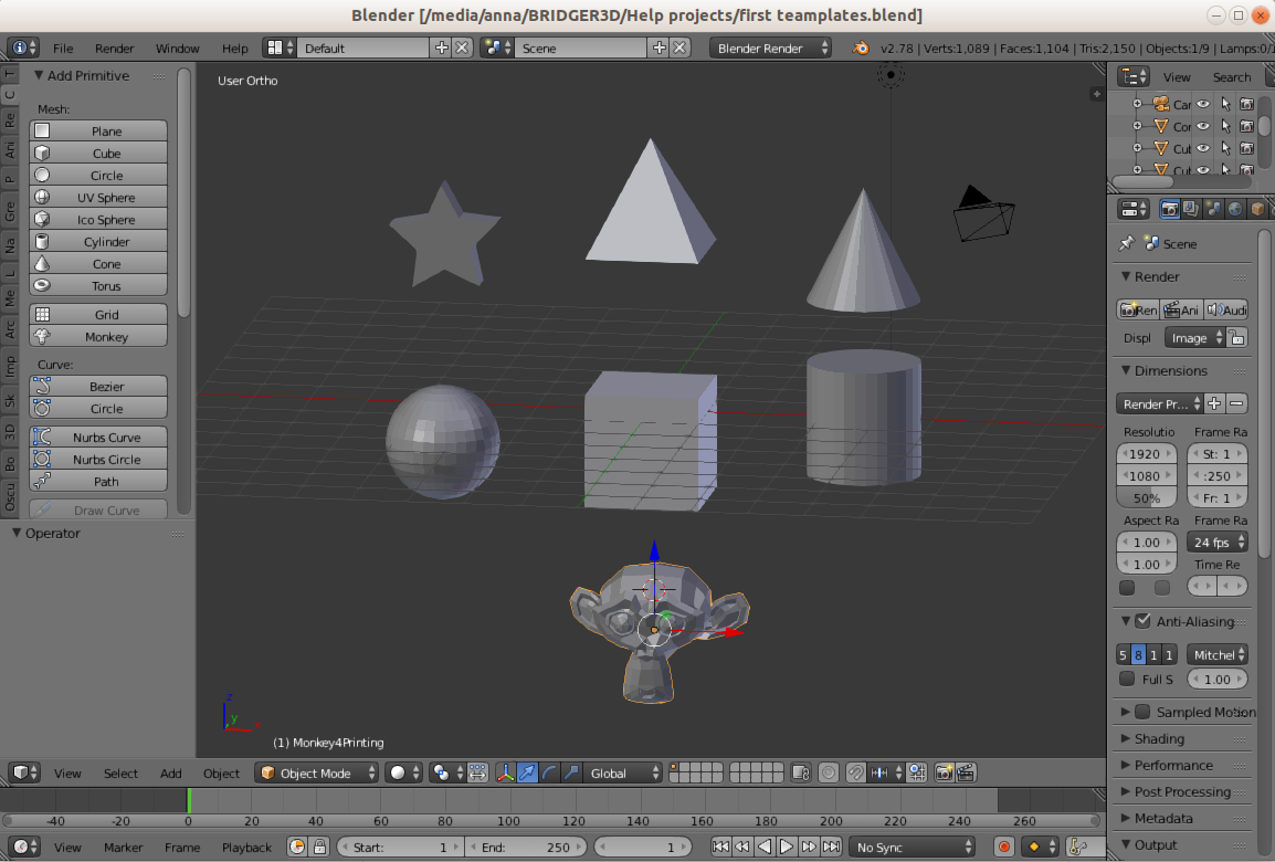 The introductory 3D CGD class... - Bridger 3D Imagination LLC