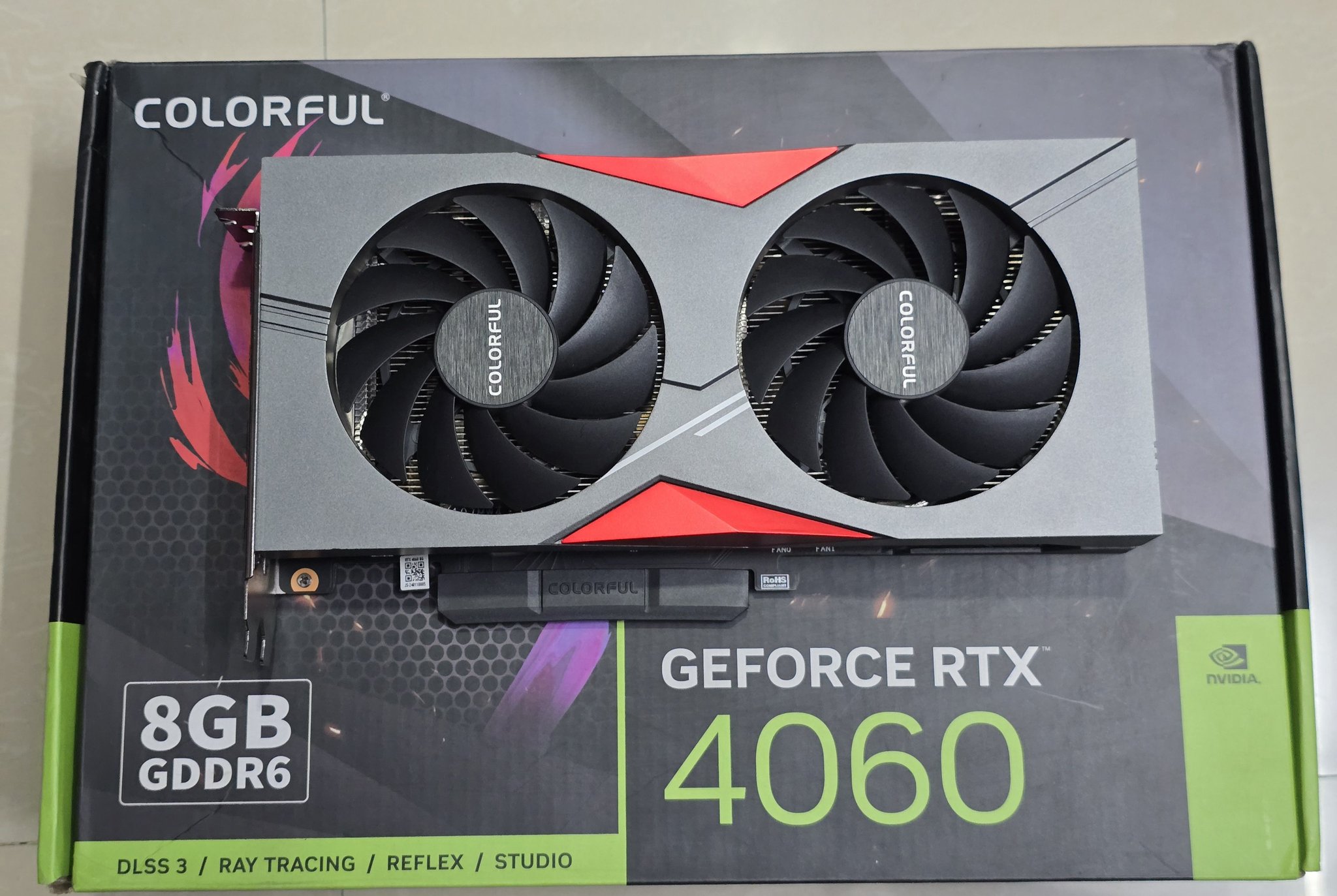 Colorful GeForce RTX 4060 8GB GPU for sale
