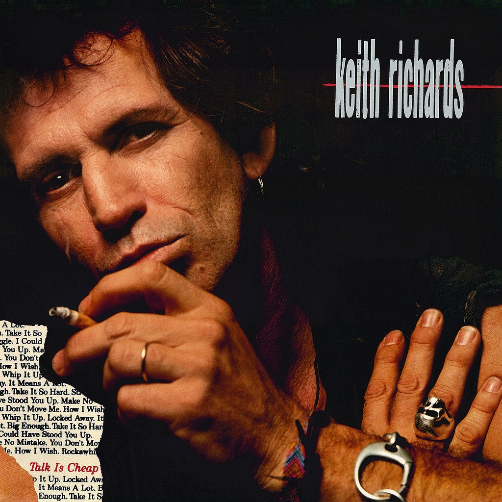 Talk is cheap keith richards solo album release 1988