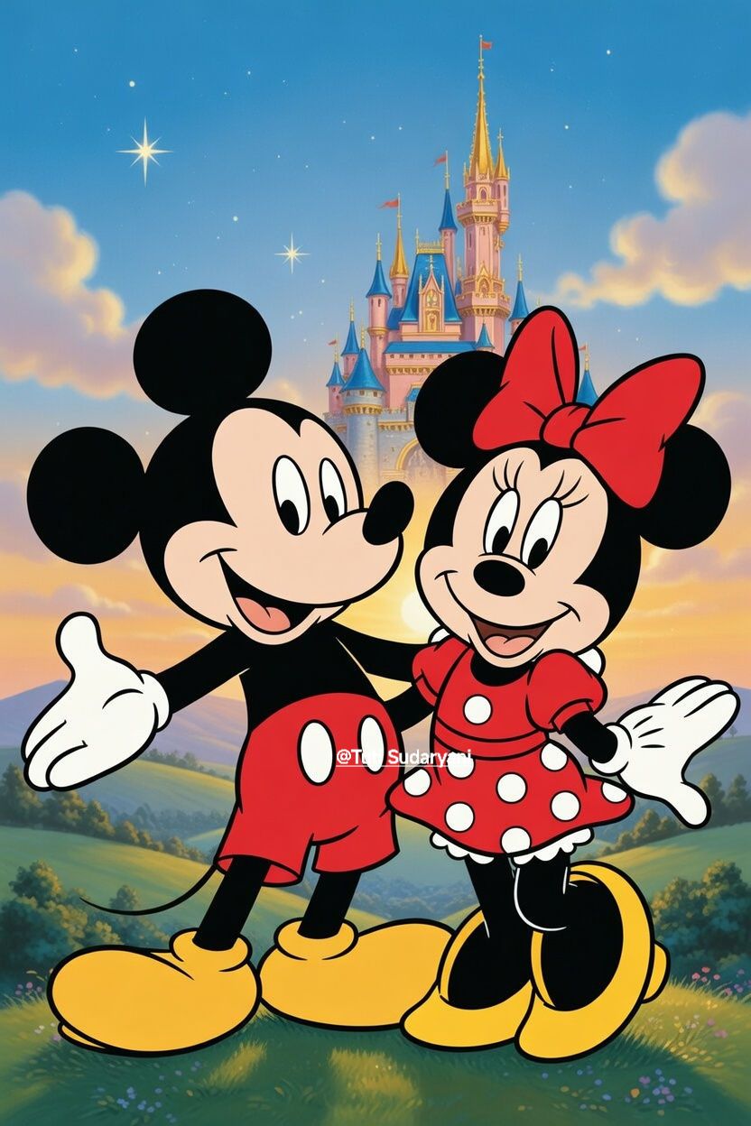Mickey and Minnie °o°☀️