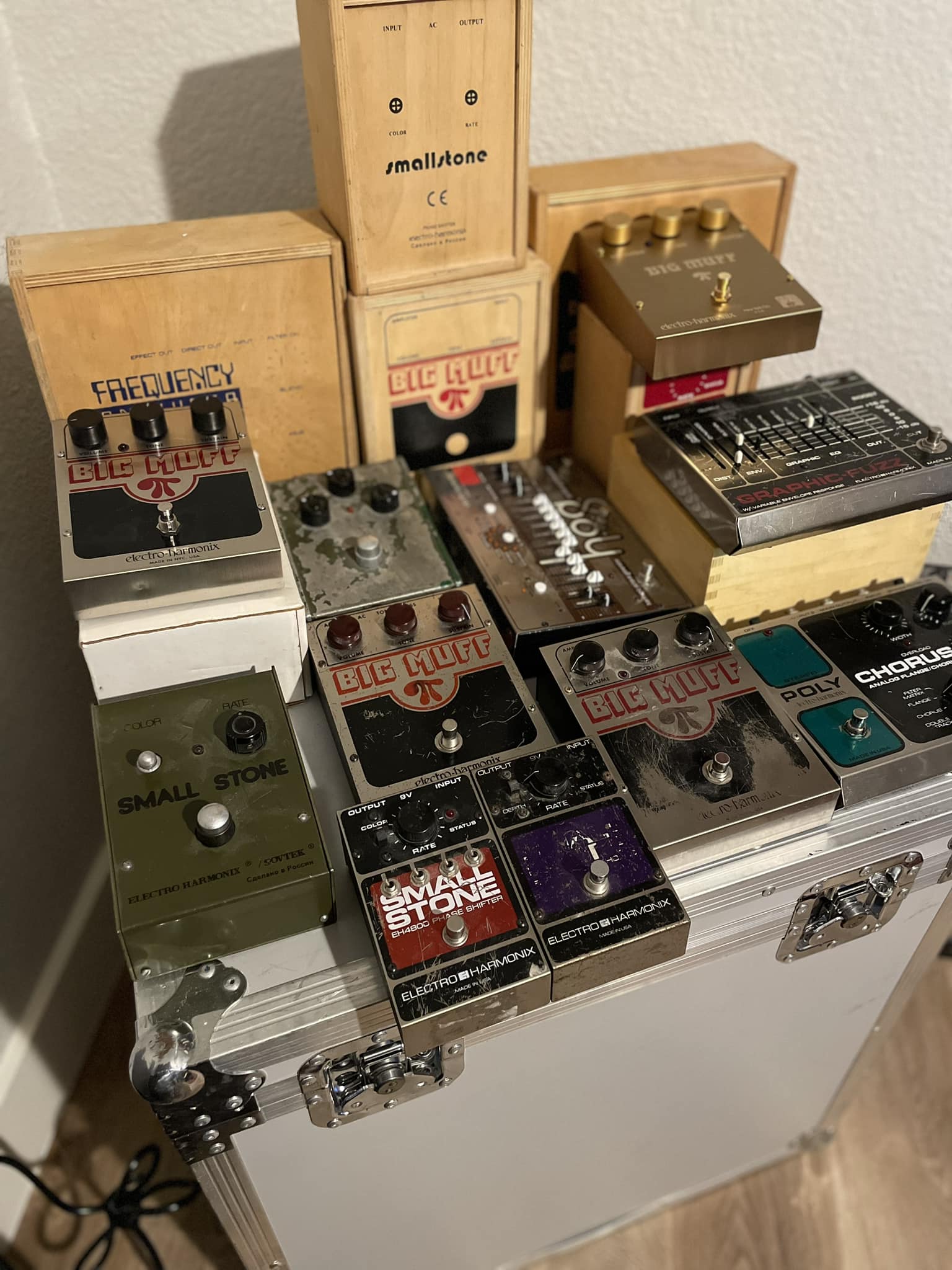Vintage Electro-Harmonix pedal collection favorites