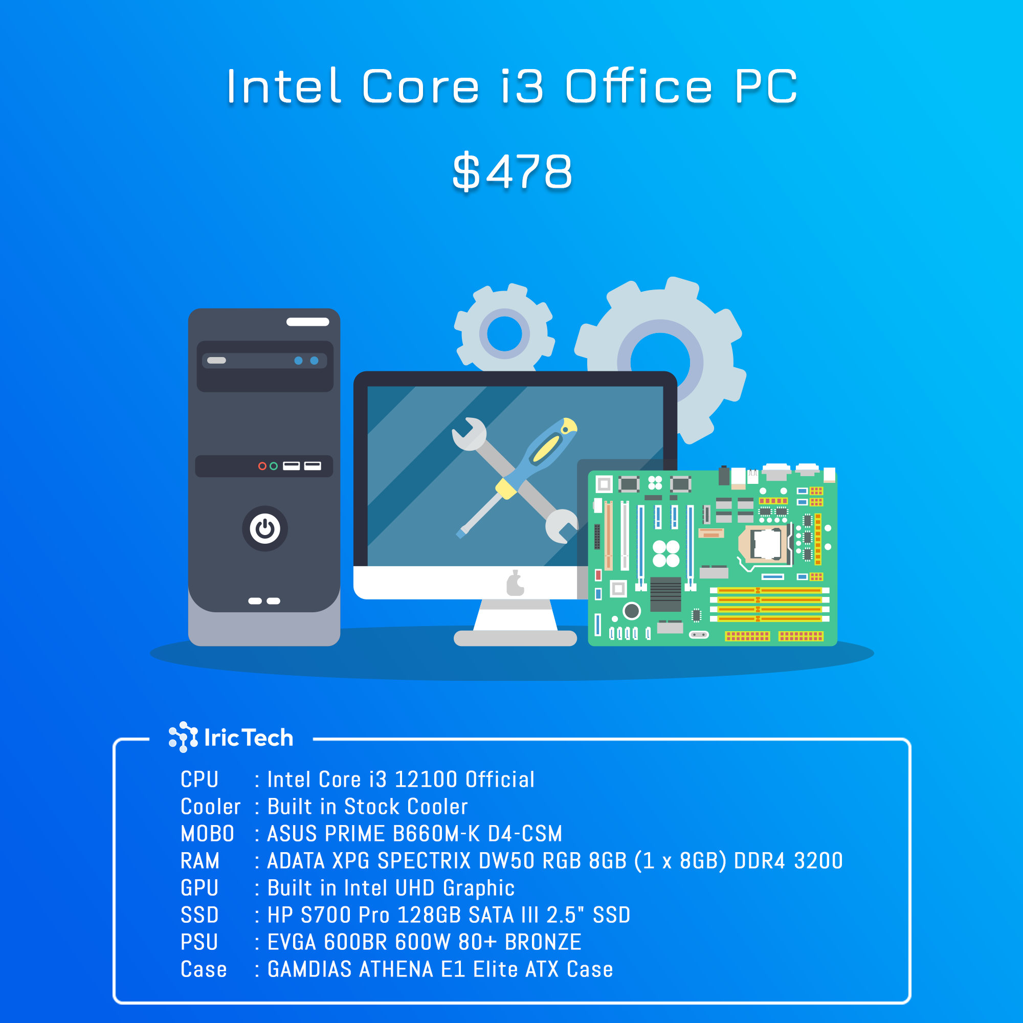 Iric Tech Computer, Gaming Gear & Tech Gadget | Yangon