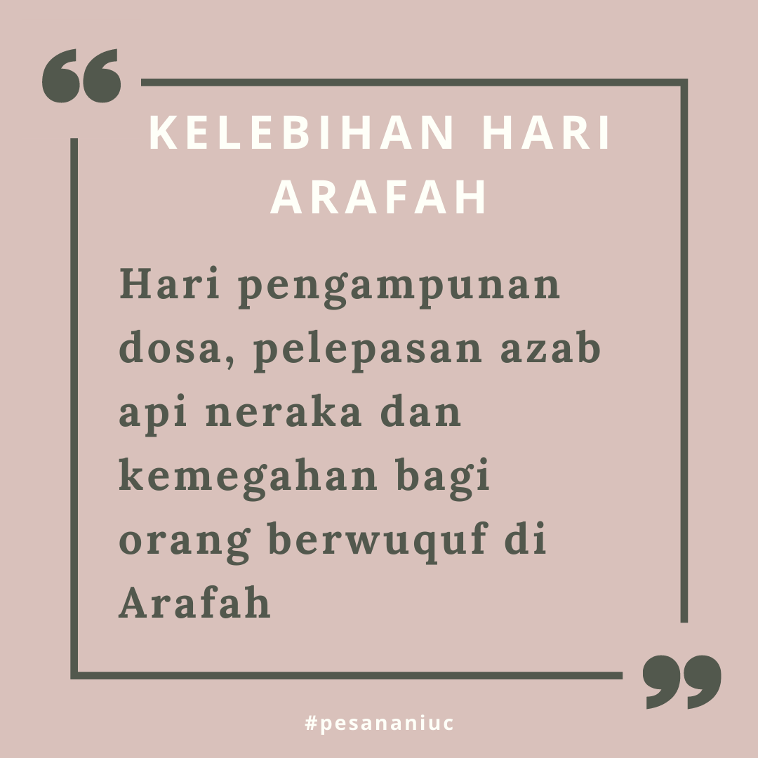 Ihya Ulumuddin Center IUC - Terdapat banyak kelebihan-kelebihan pada ...