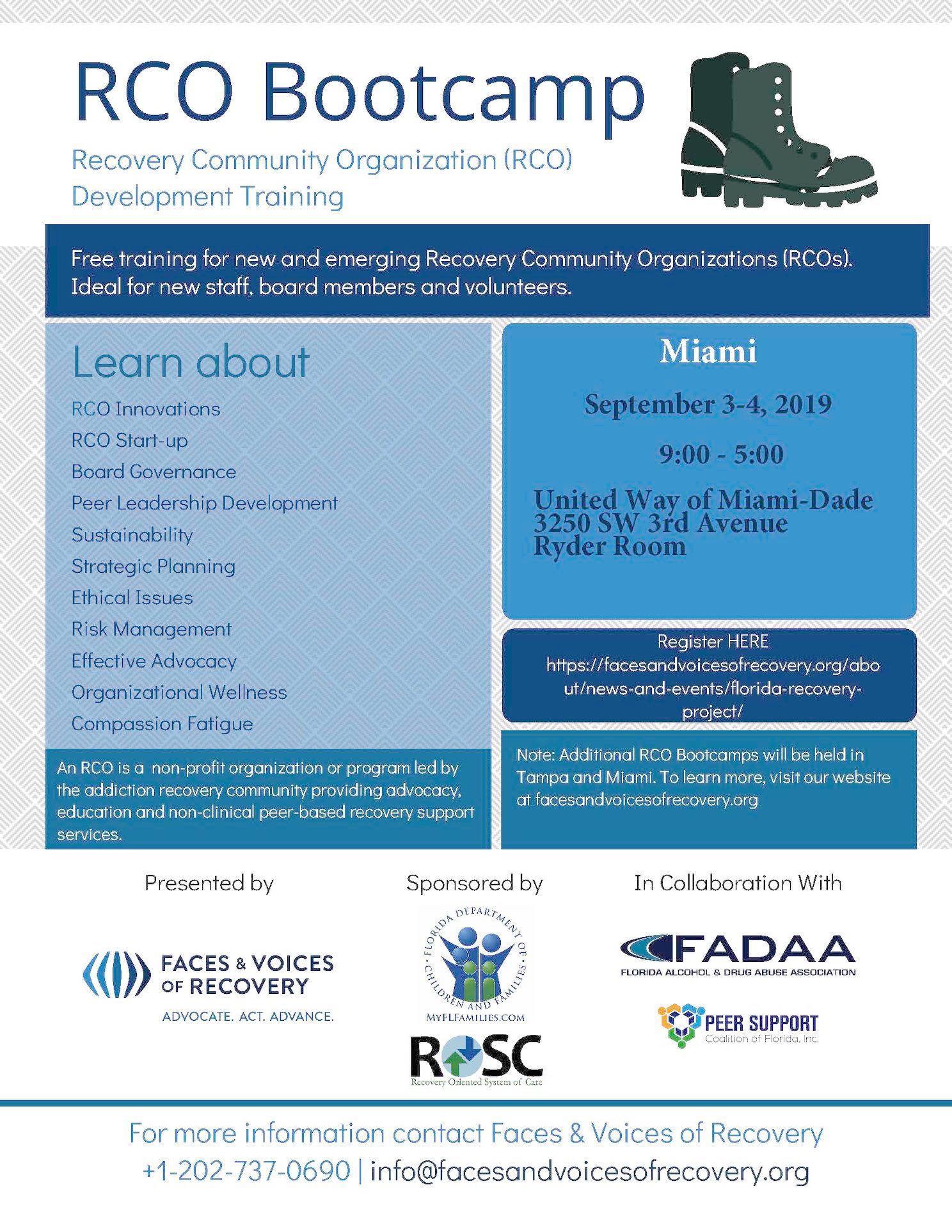 FREE TRAINING... - Peer Support Coalition of Florida | Facebook