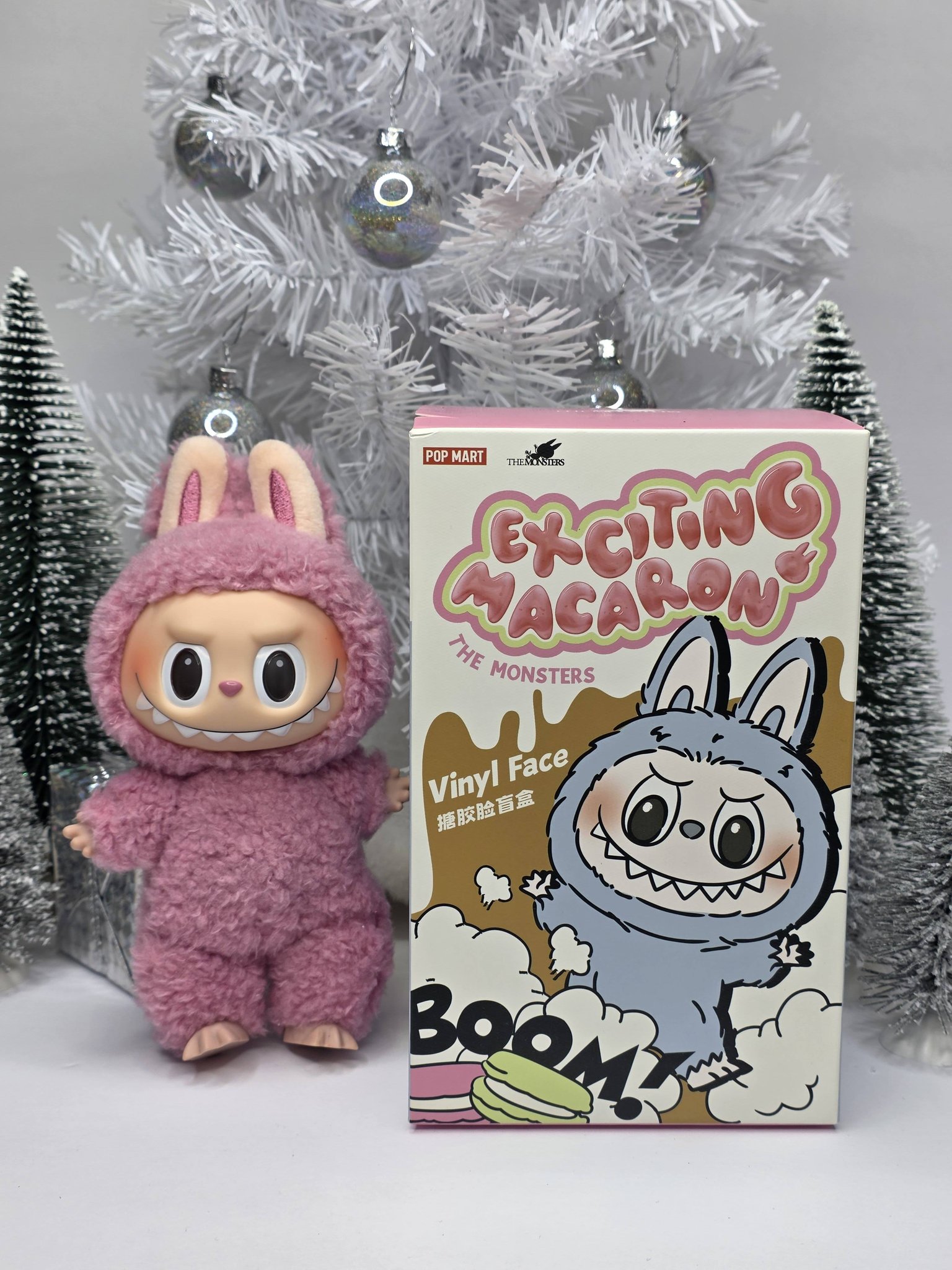 Authentic Pop Mart blind box plush keychains for sale