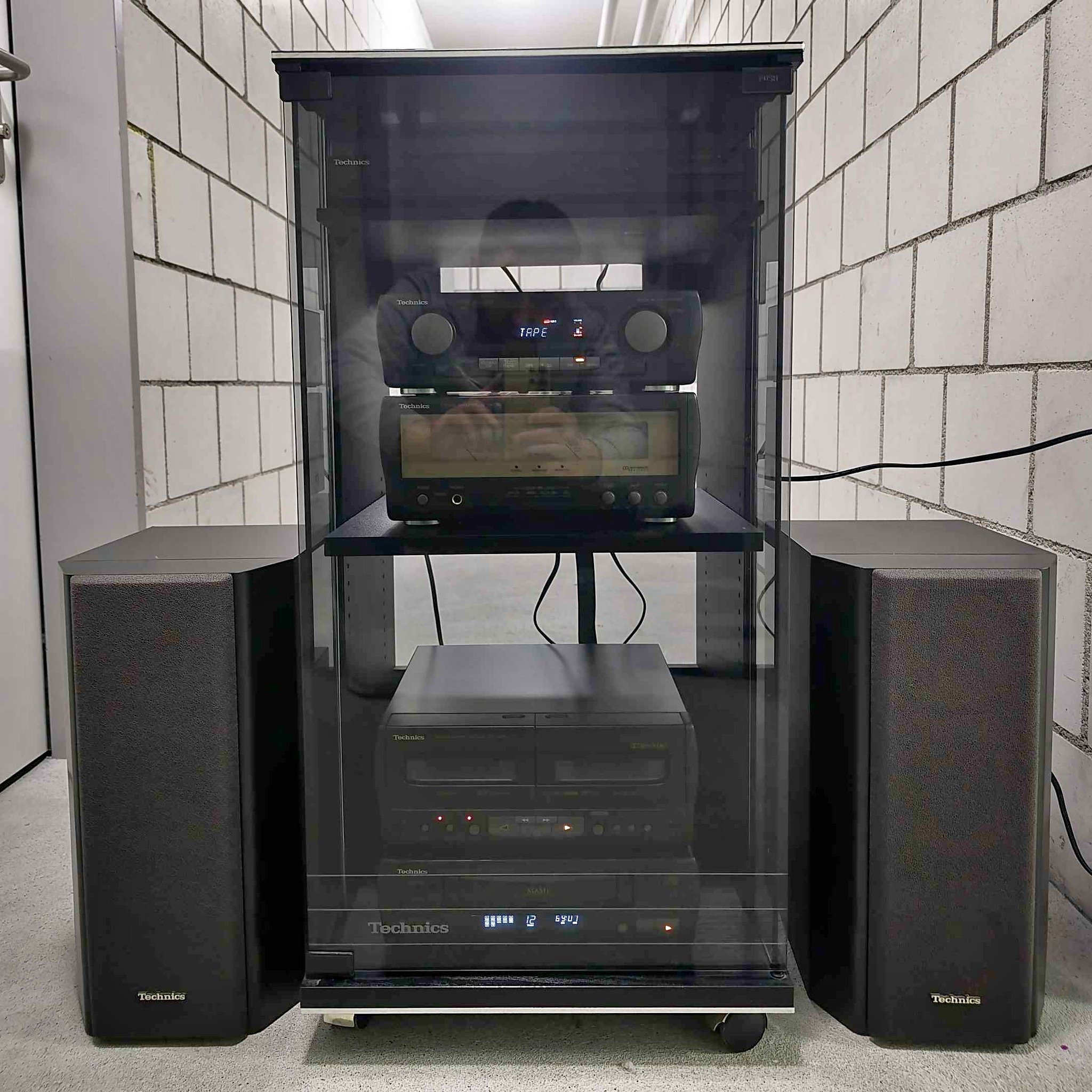 Technics CA1060 HiFi Komplettanlage – Vollset mit Rack - Pro Audio ...