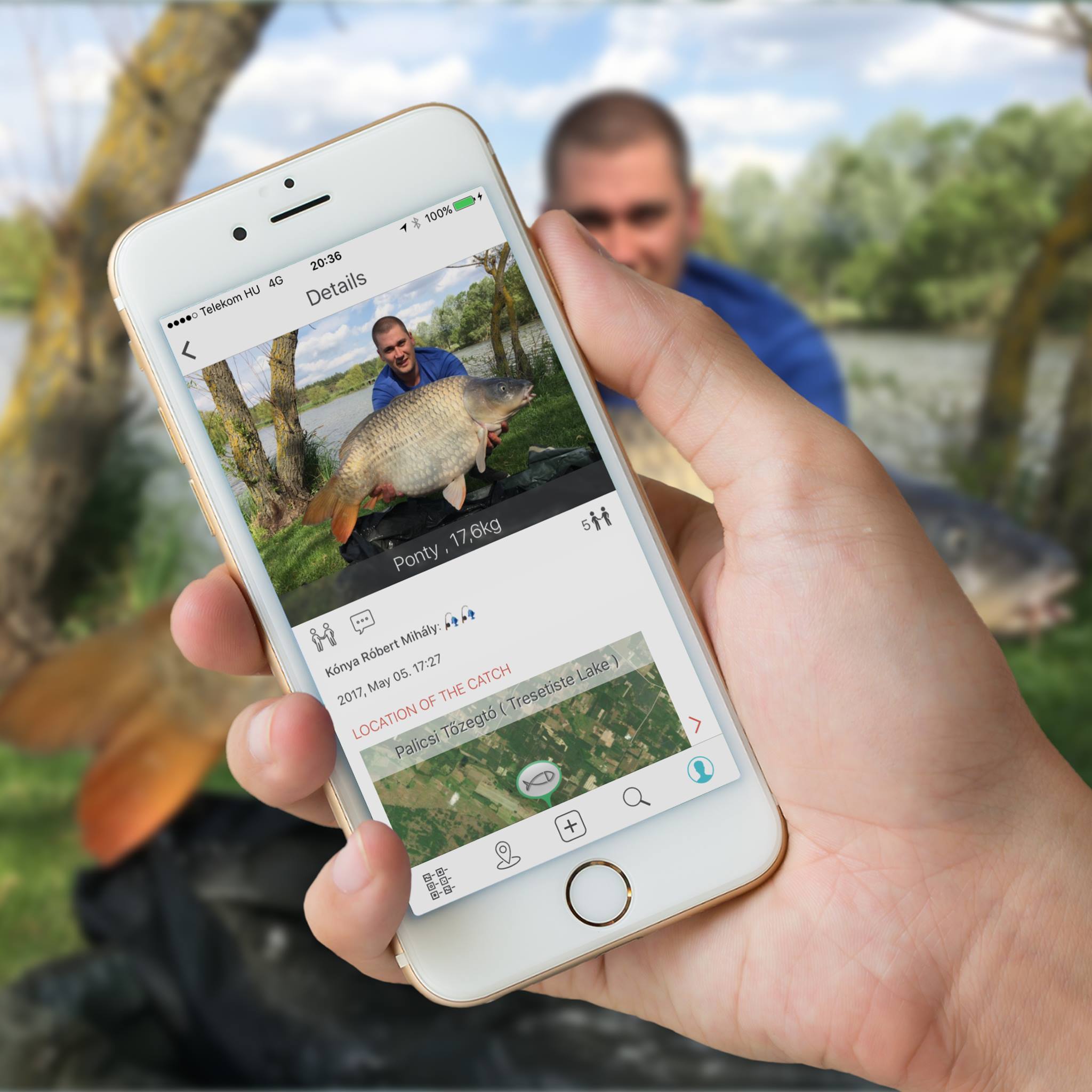 New version of the app has... - Digifish - The fishing tool