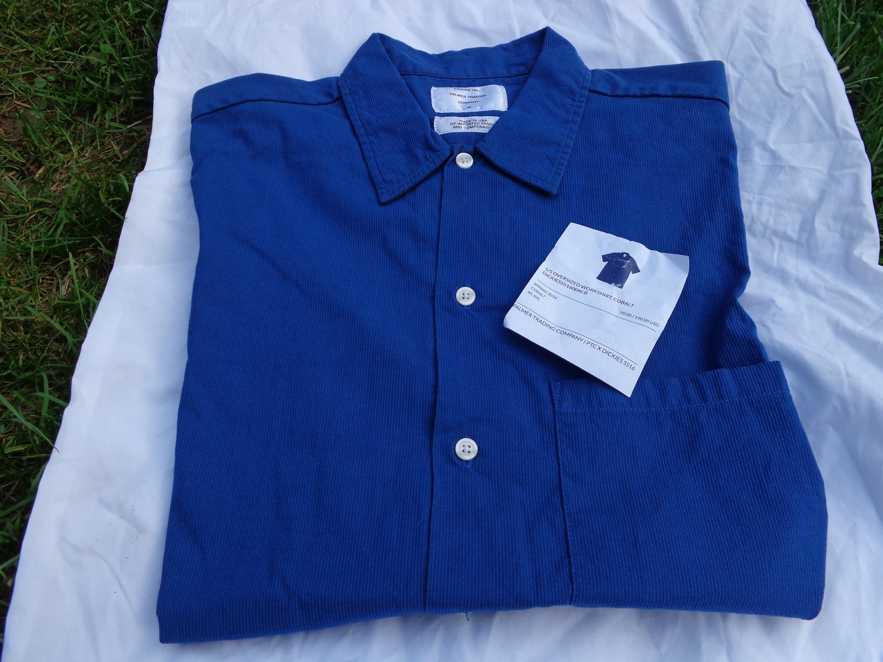 Dickies x Palmer Trading Co 1922 reproduction workshirts for sale