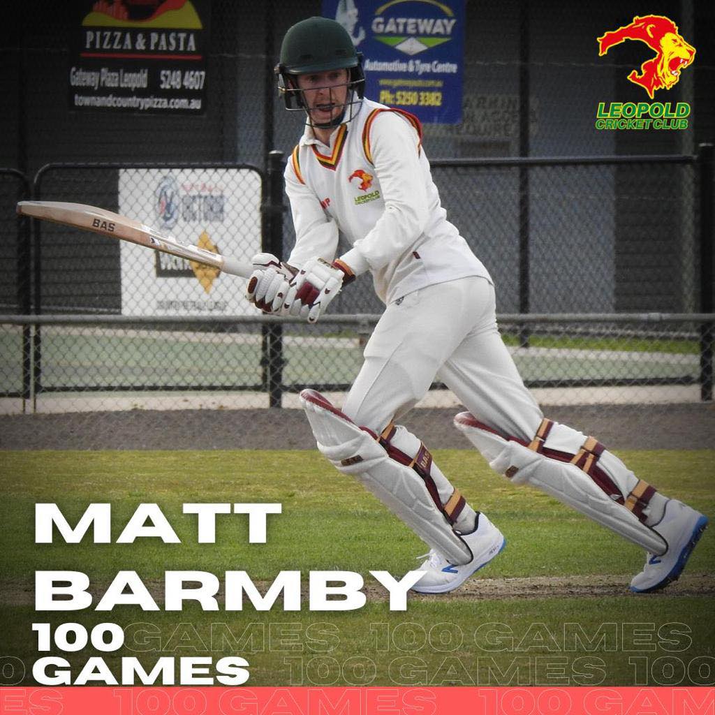 Today we congratulate Matthew... - Leopold Cricket Club | Facebook