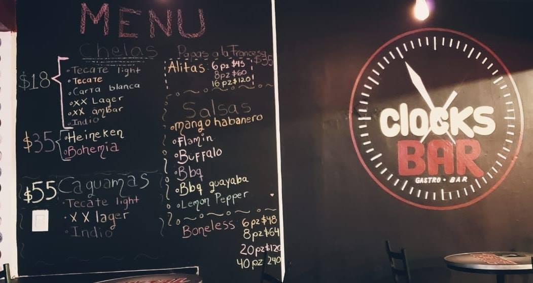 Clocks Wings - ¿Chavos ya conocen el menú de clocks bar?...