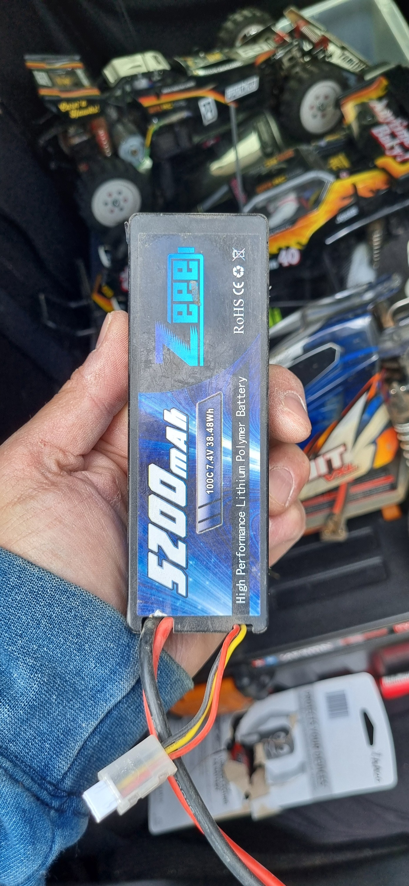 Furygan – Lot De 2 Batteries 7.4V 2200mAh – Pour Équipement Heat