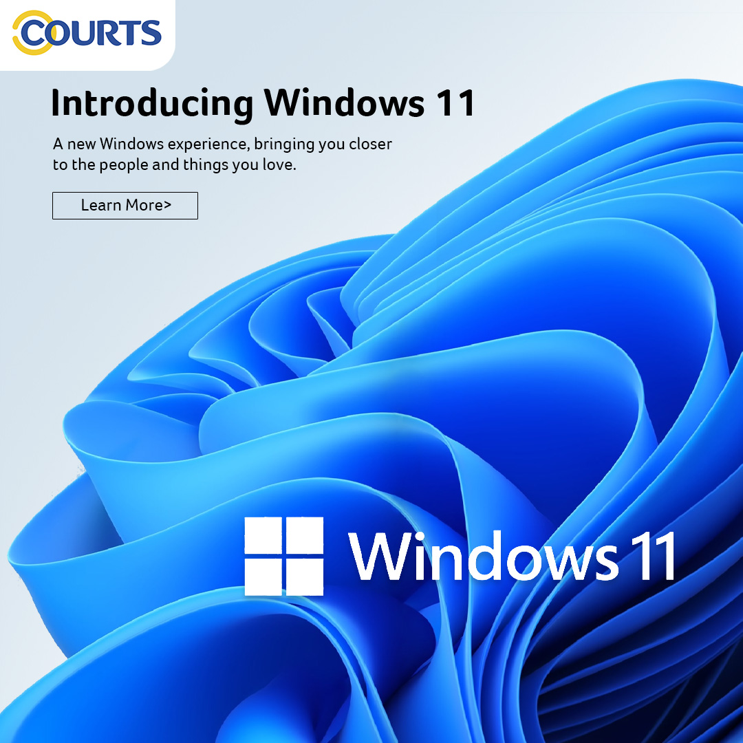 COURTS - 【Introducing Windows 11】 We just can’t wait to... | Facebook