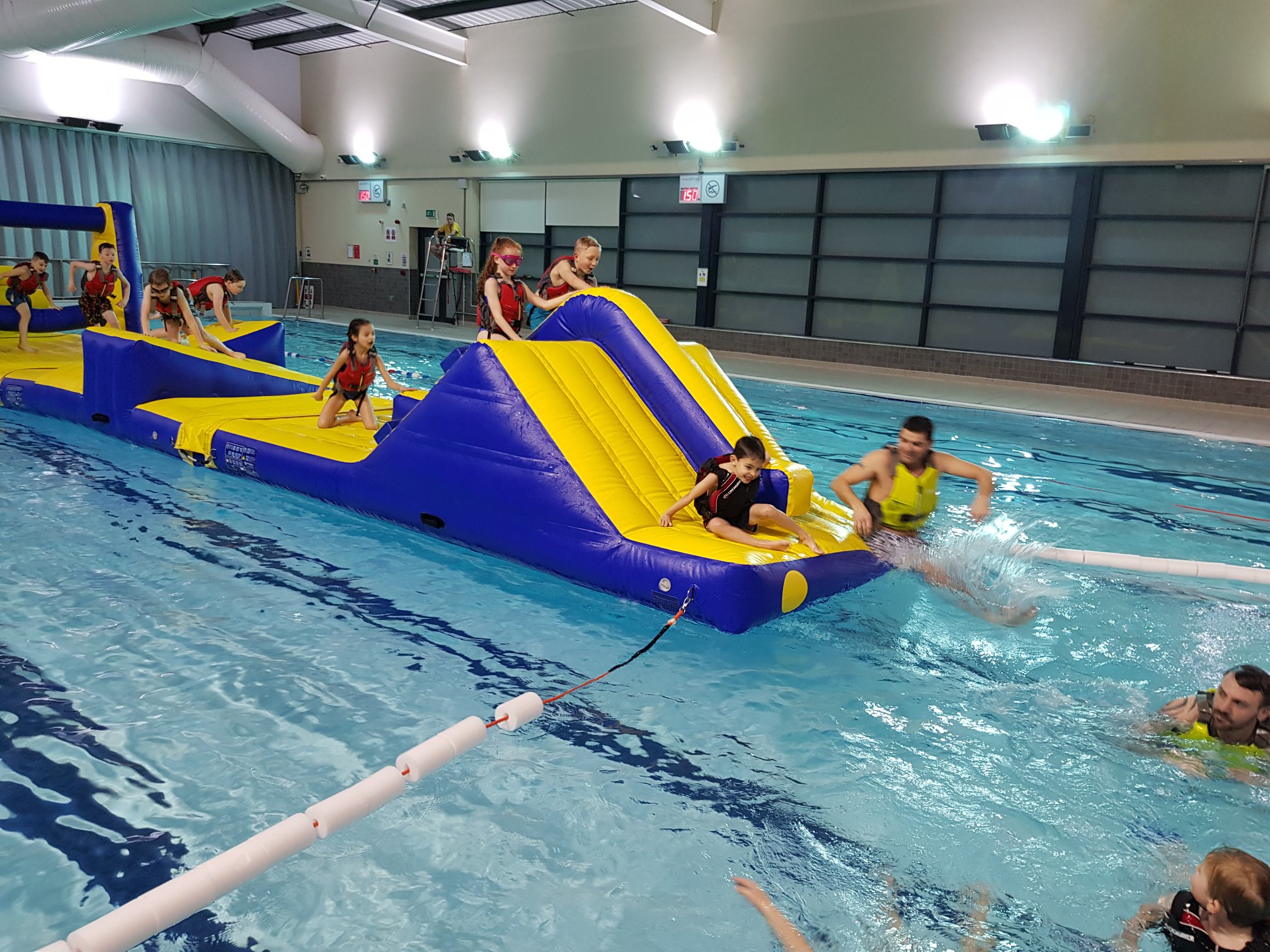 💦 AQUA BOUNCE INFLATABLE... - Rotherham Leisure Complex