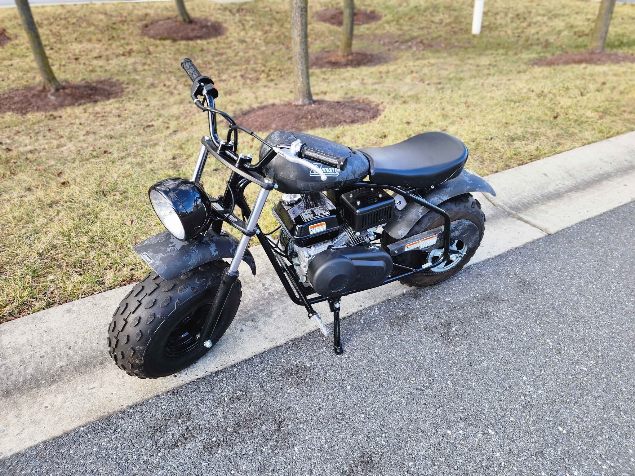 Black Replacement Seat Cover For Coleman CT200U-EX & Hisun CT200U Mini Bike - 196cc/200cc Models
