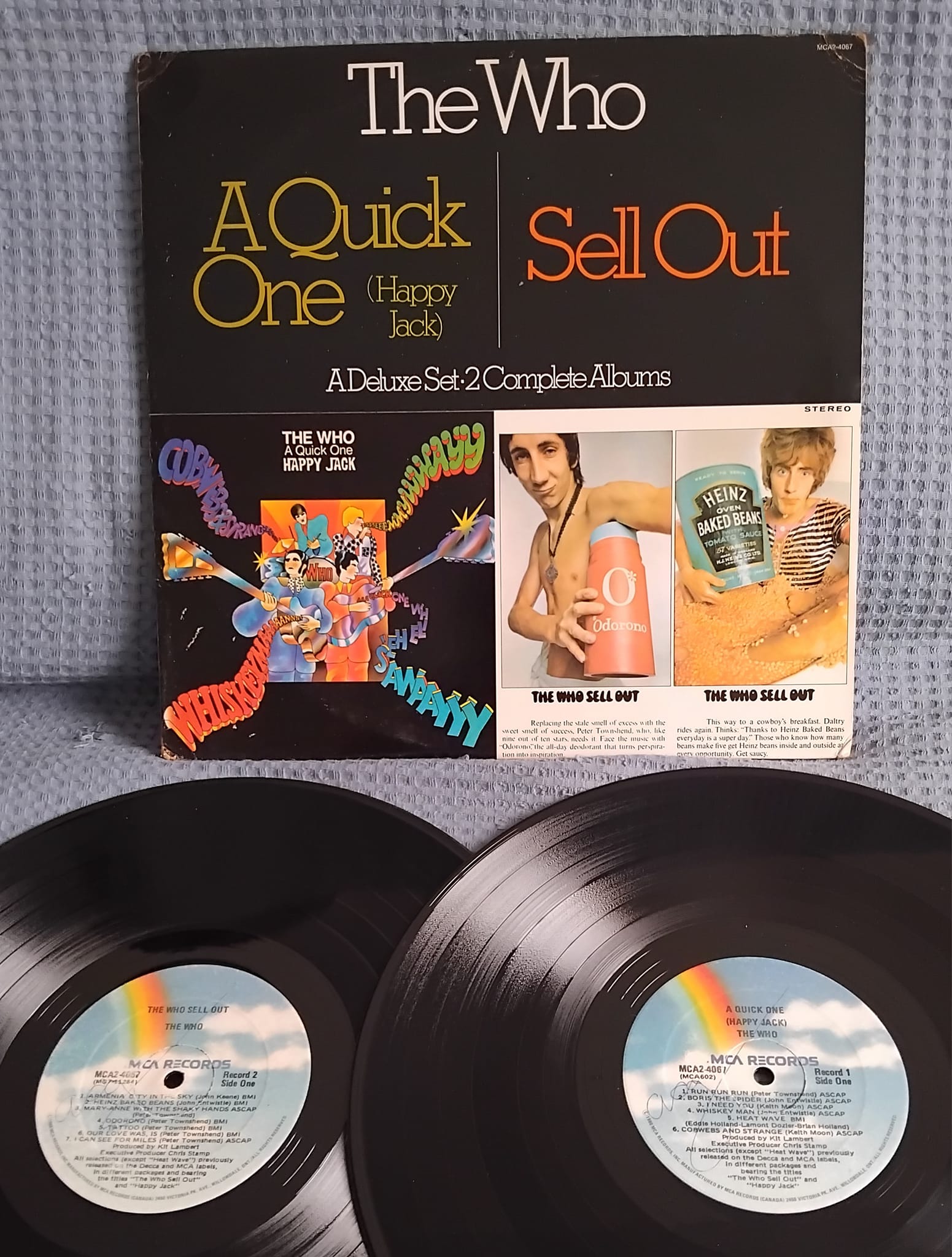 The Who A Quick One (Happy Jack) Sell Out MCA Records Canada 2
