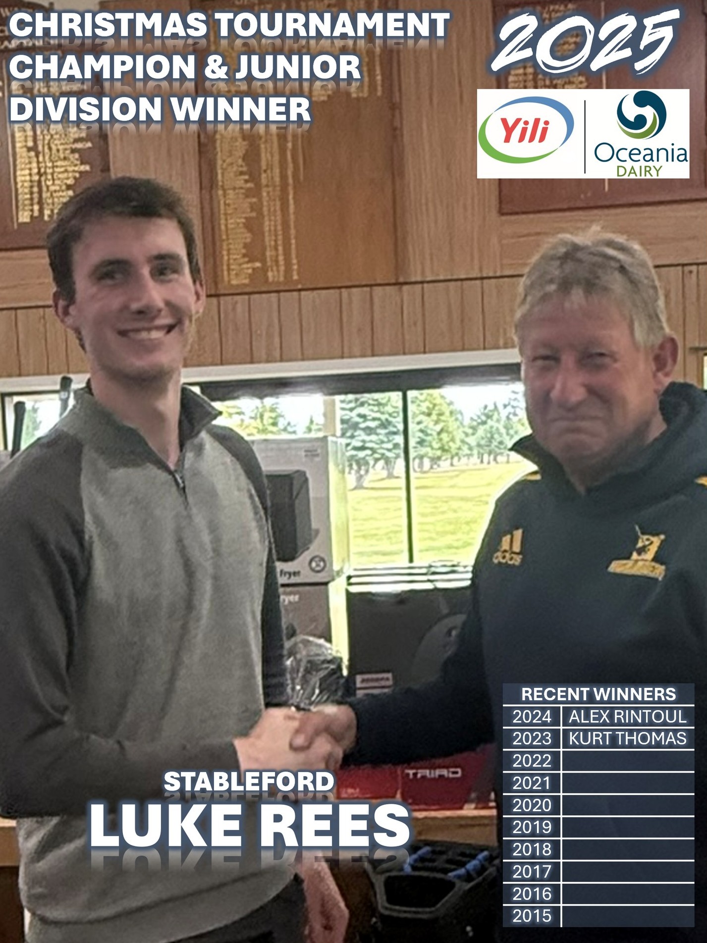 Lower - Big Luke Rees out of Mt Nessing got the grand chocolates! The ...