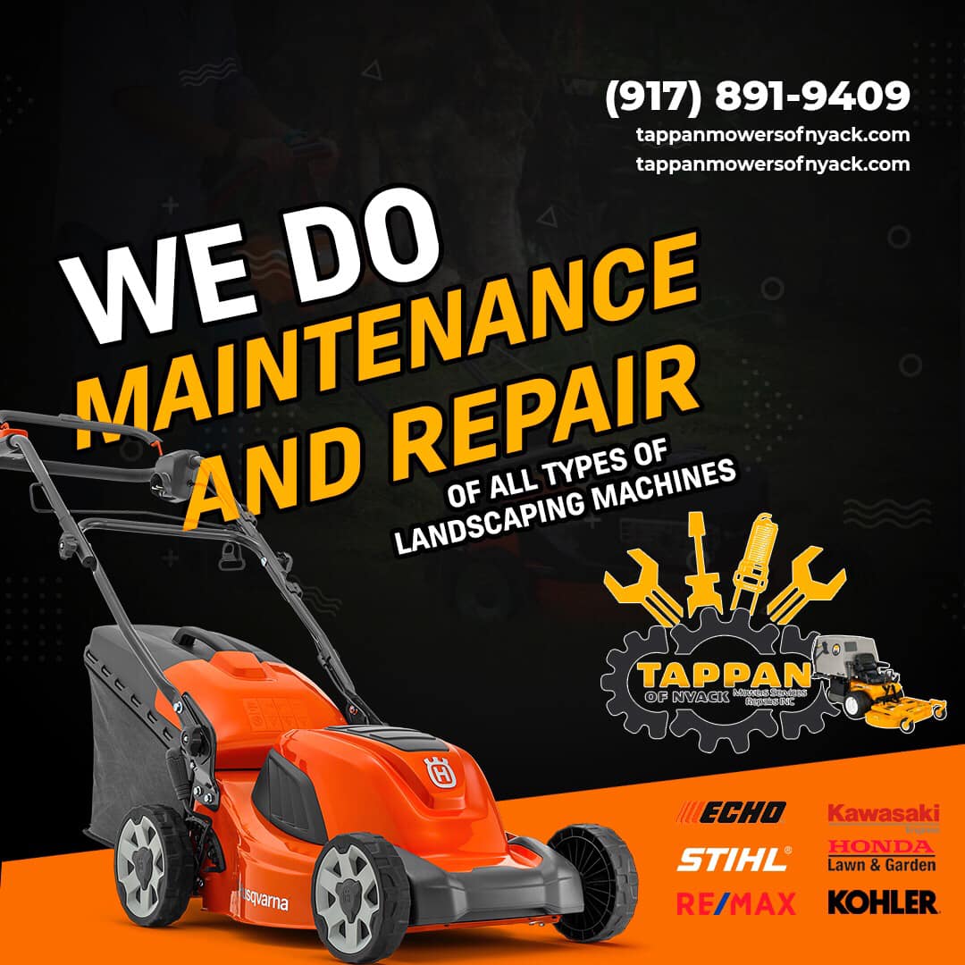 Tappan - 🧰👷‍♂️Did you know that well-maintained landscaping machines ...
