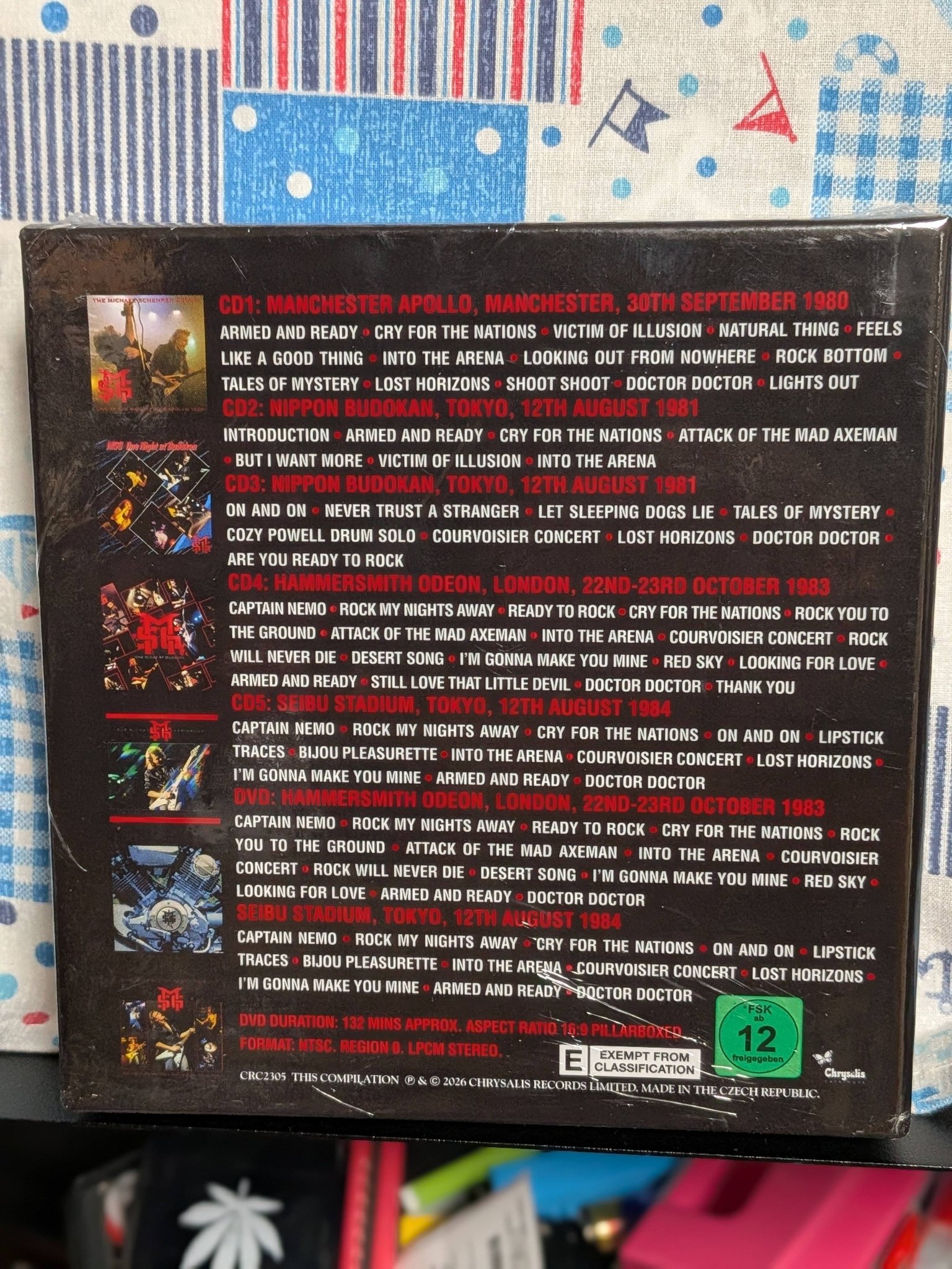 今日の休日はコツコツ集めたシングル盤聴いてから、先日購入したMSG
