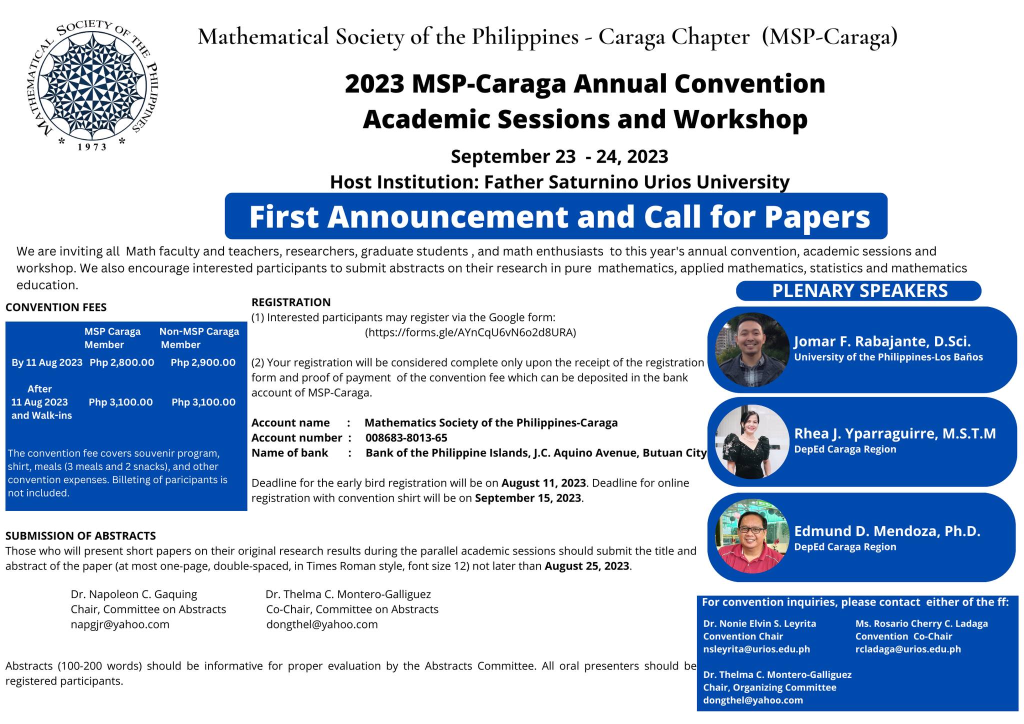 Mathematical Society of the Philippines - Caraga Chapter