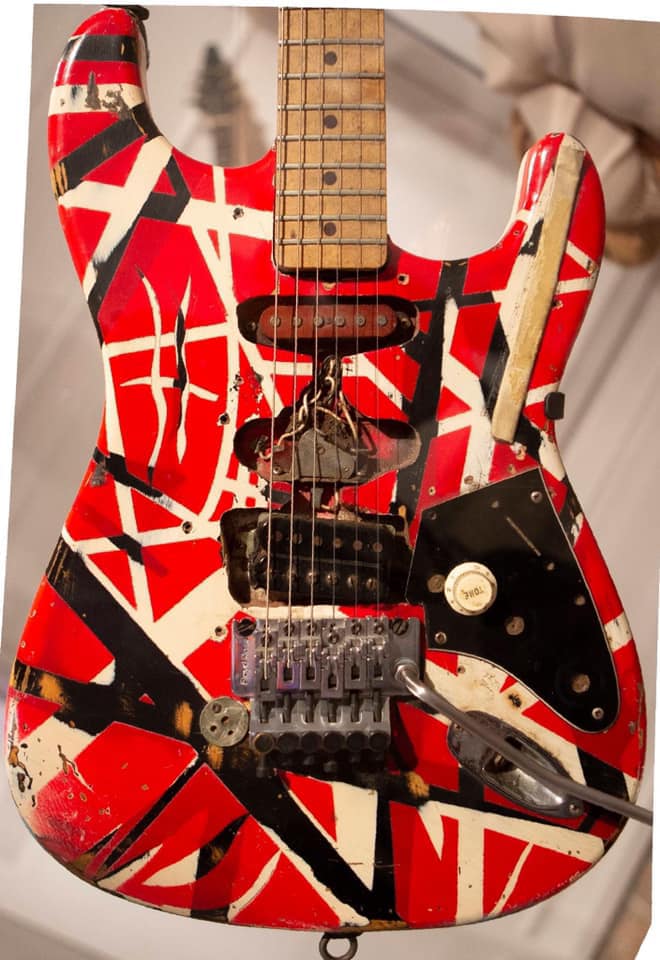 Eddie Van Halen inspired Frankie build with double humbuckers