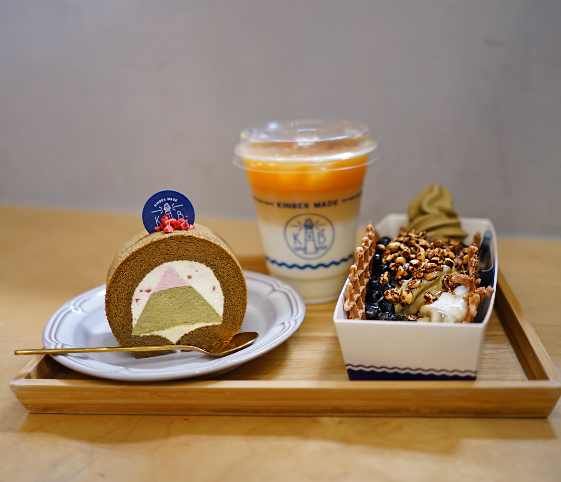 Kinber金帛手製 - 【 奶茶控套餐 】 如果以金編個人的食量來說，簡直
