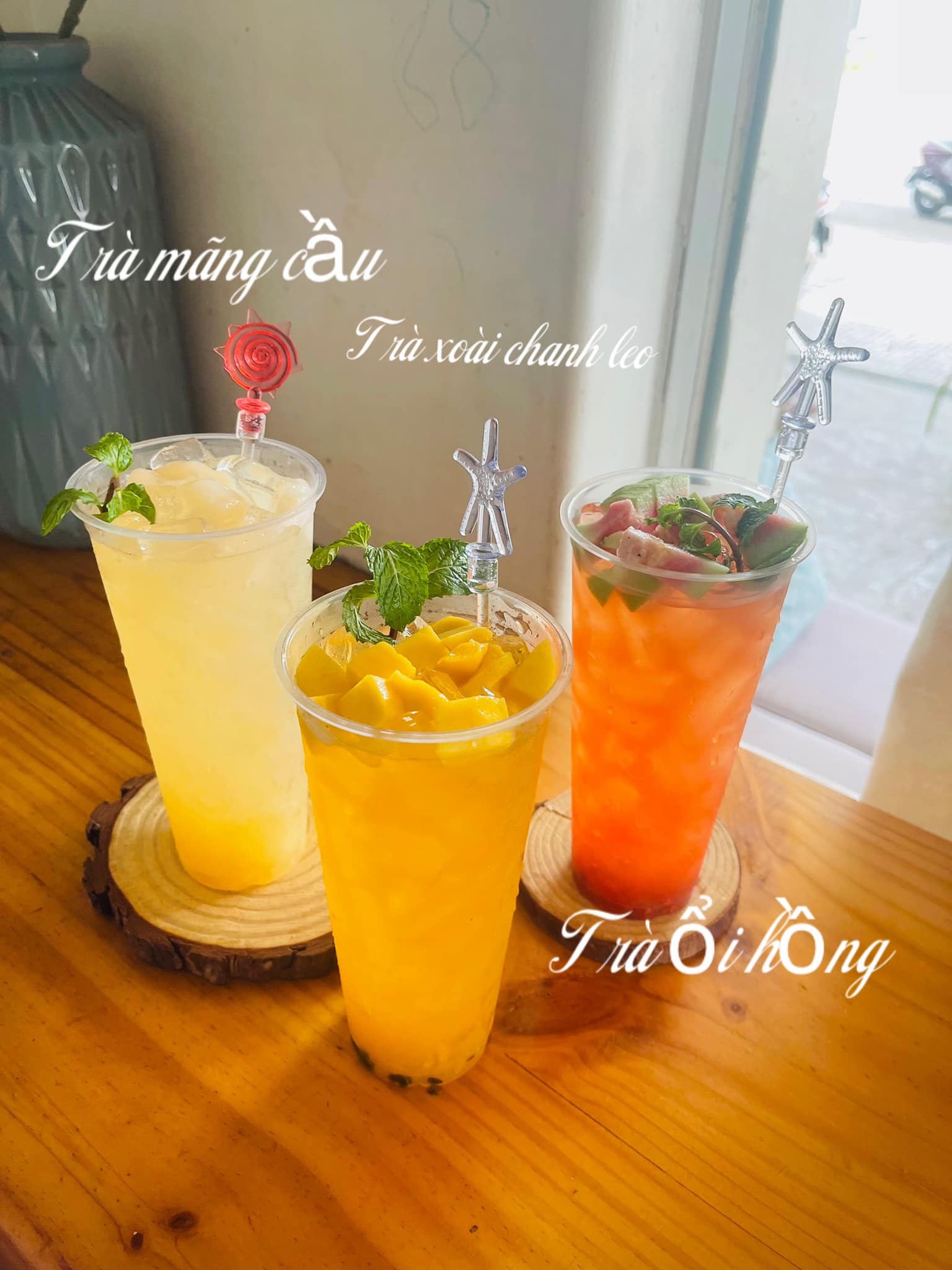 Bộ 3 trà trái cây chua ngọt thanh mát giải nhiệt mùa... - Đào tạo pha ...