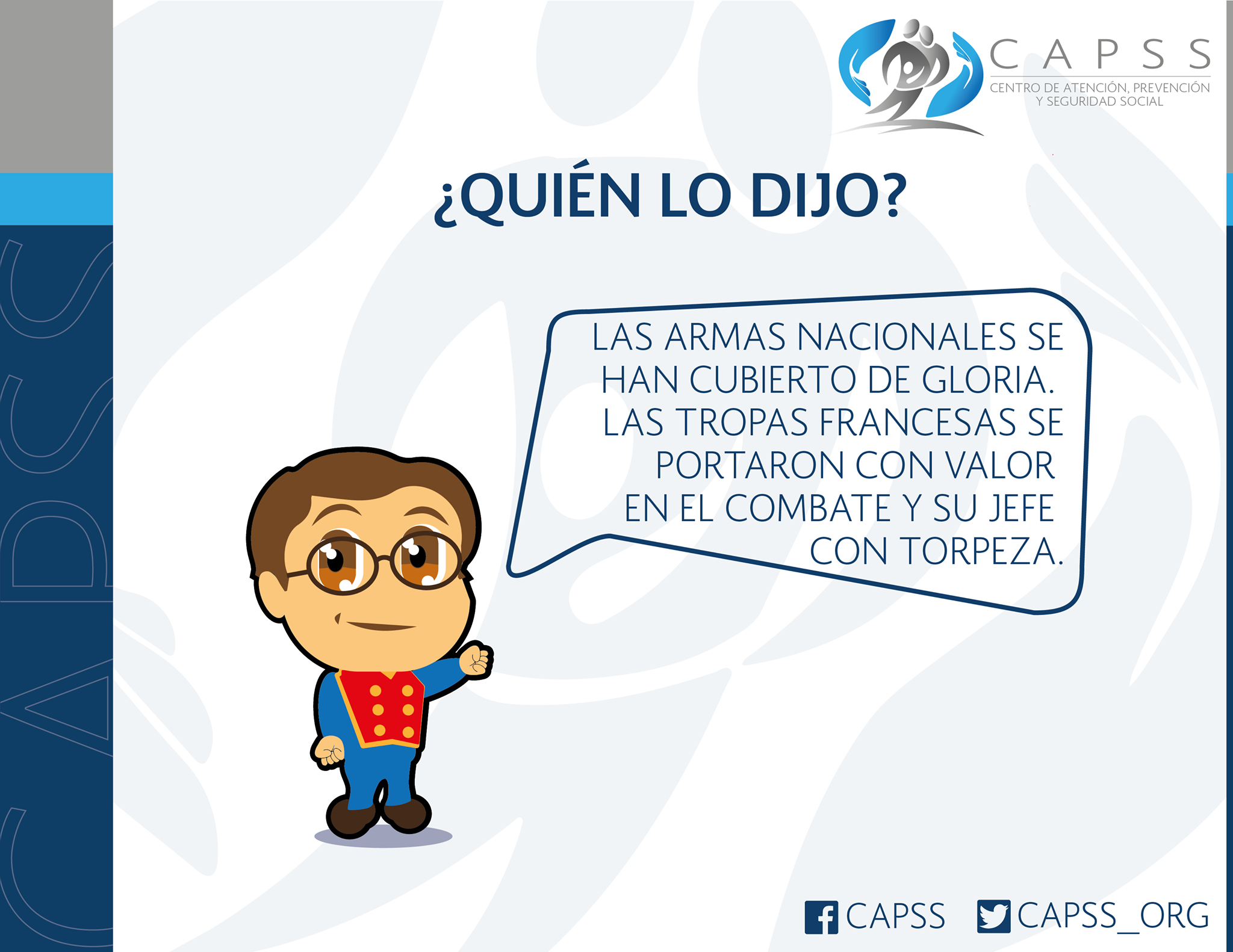 ¿Conoces la respuesta? capss.org.mx #capss #sábado #BatallaDePuebla ...