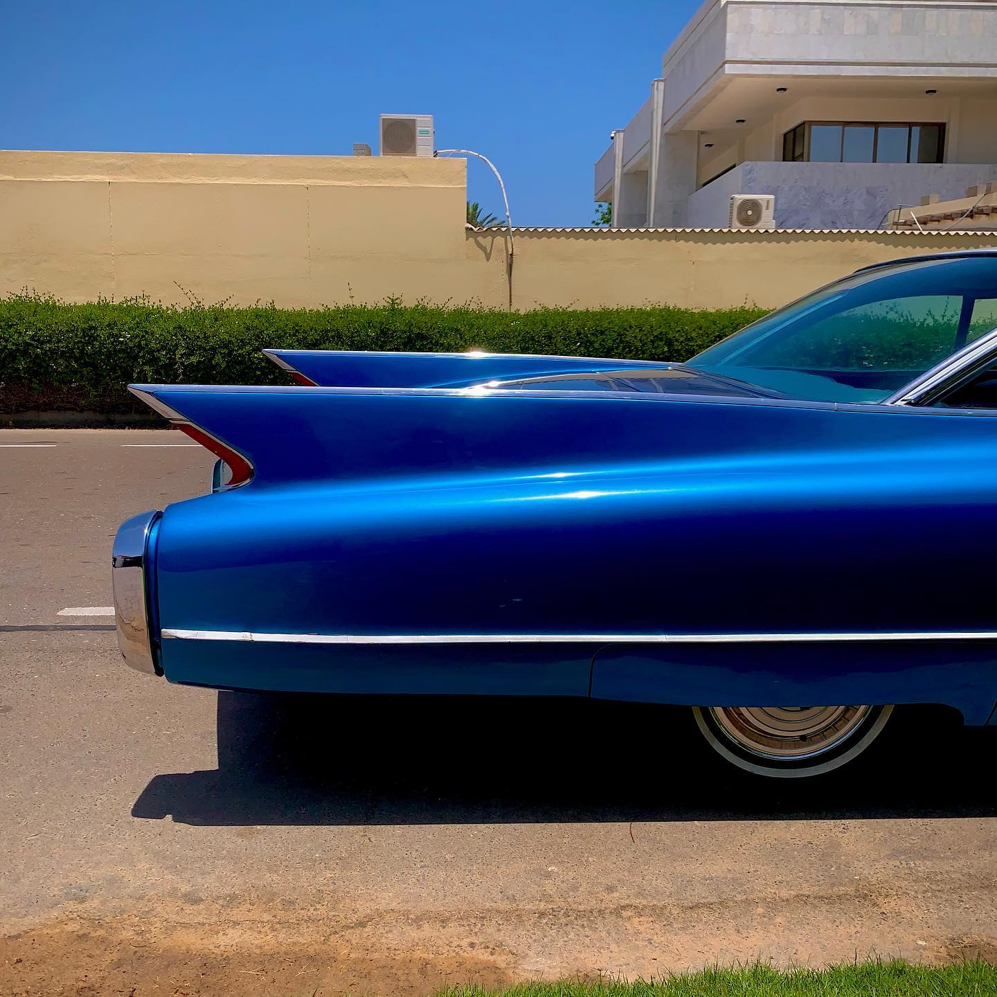 Babelli - This 1960 Cadillac Coupe DeVille is finished in blue with a ...