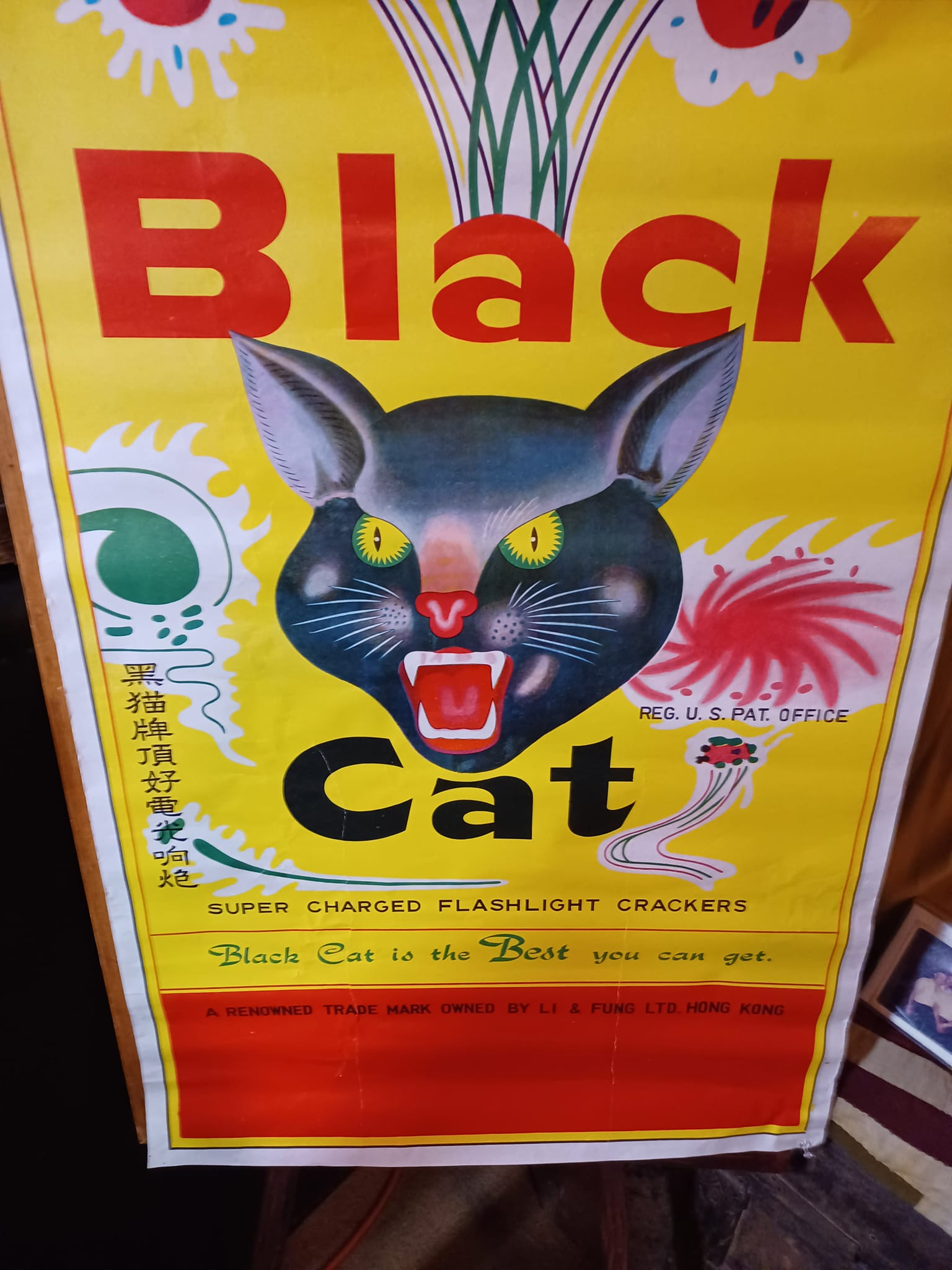 One look at the Black Cat label, and you knew the fireworks had