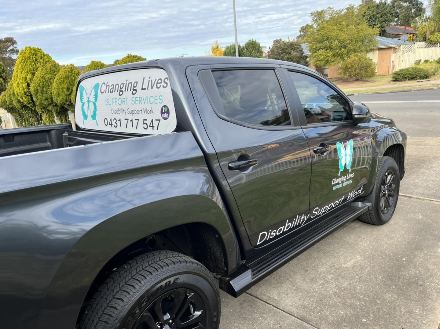 Jam Signs - New vehicle signage for Changing Lives Support...