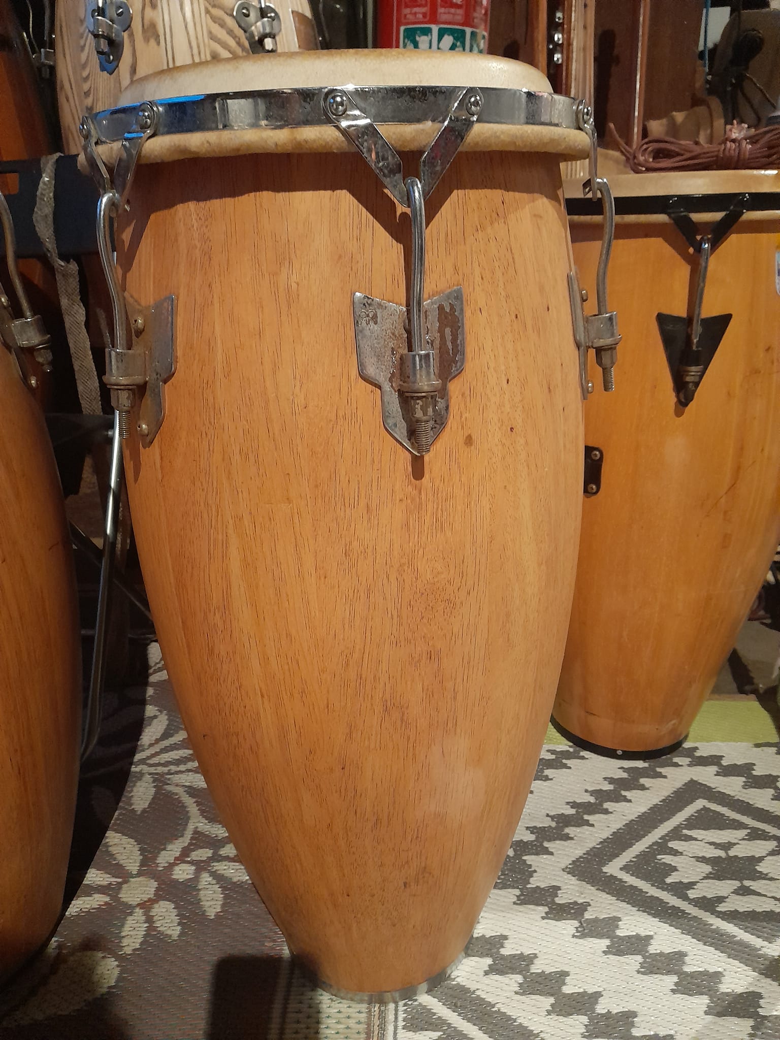 What are these vintage conga drums?