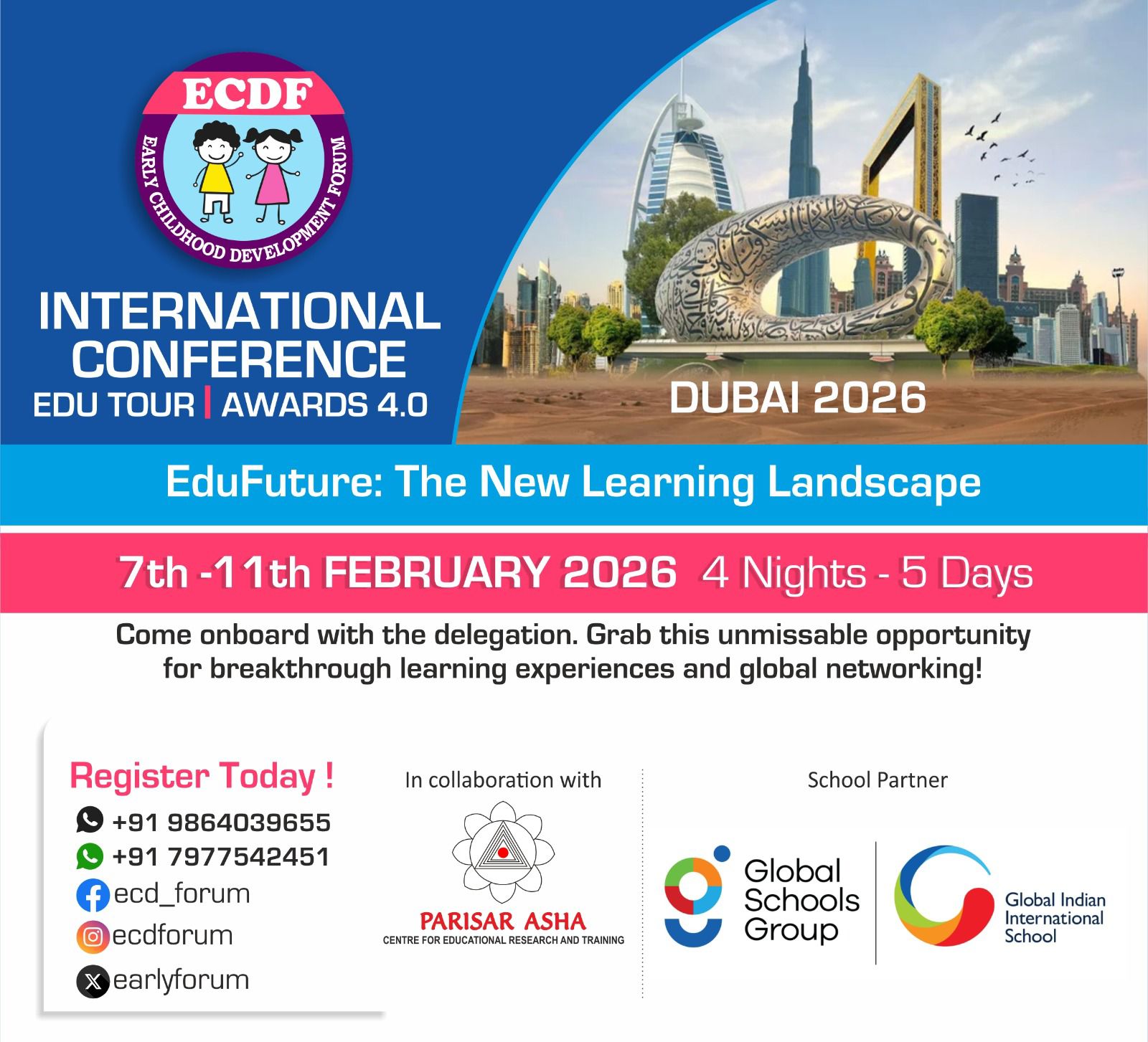 ECDF International Conference | Edu Tour 4.0 - DUBAI