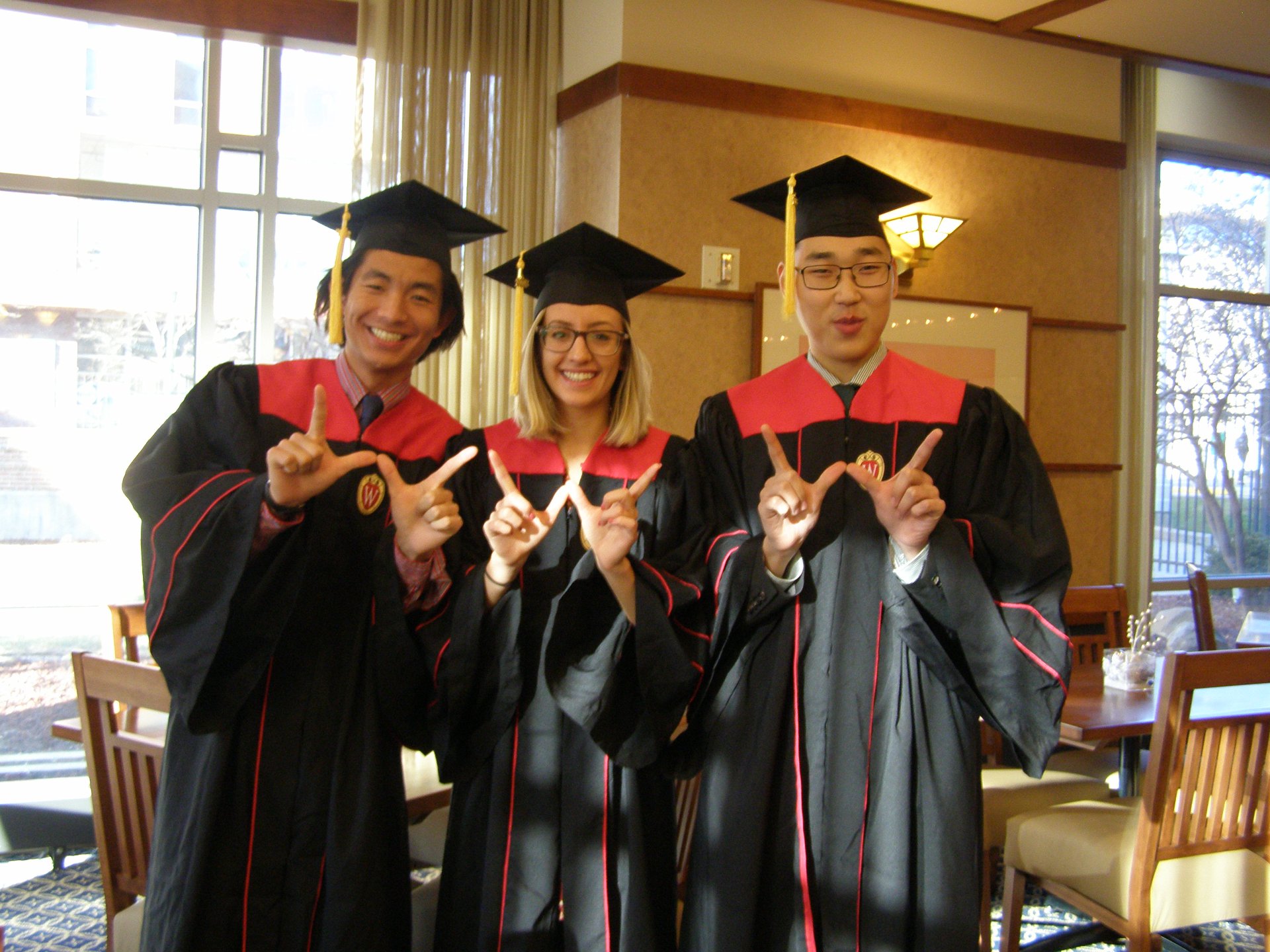 Congrats to Jason Jiang, Leah Rothstein and Nyamragchaa Bayarsaikhan ...