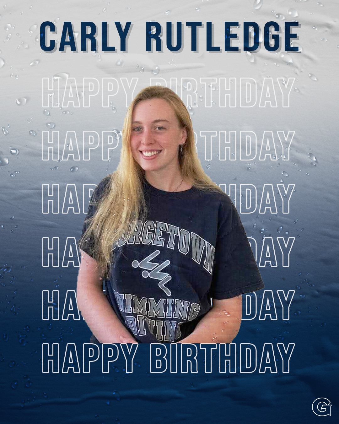 Happy Birthday to Carly... - Georgetown Swimming and Diving