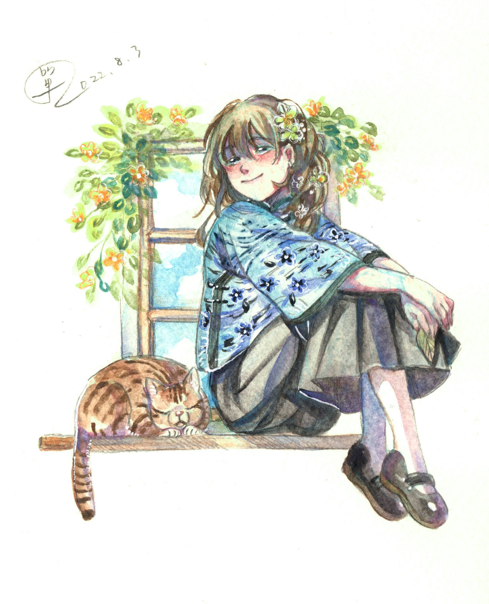 台灣服飾誌 - Artist：羅子閔 七娘媽生日快樂，希望今年平平安安，健健康康 FB： https://www.facebook.com ...
