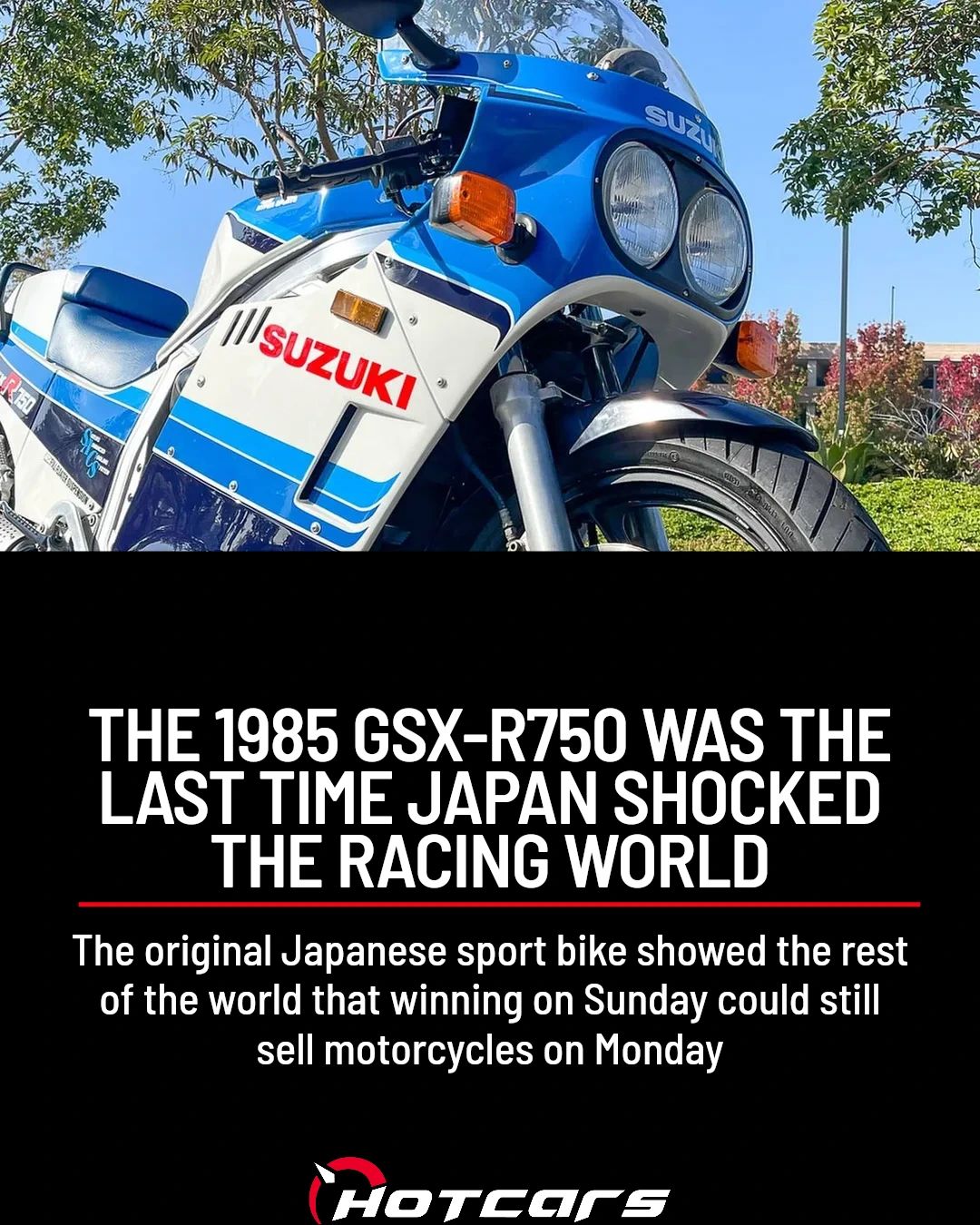 The original Japanese sport bike showed the rest of the world that